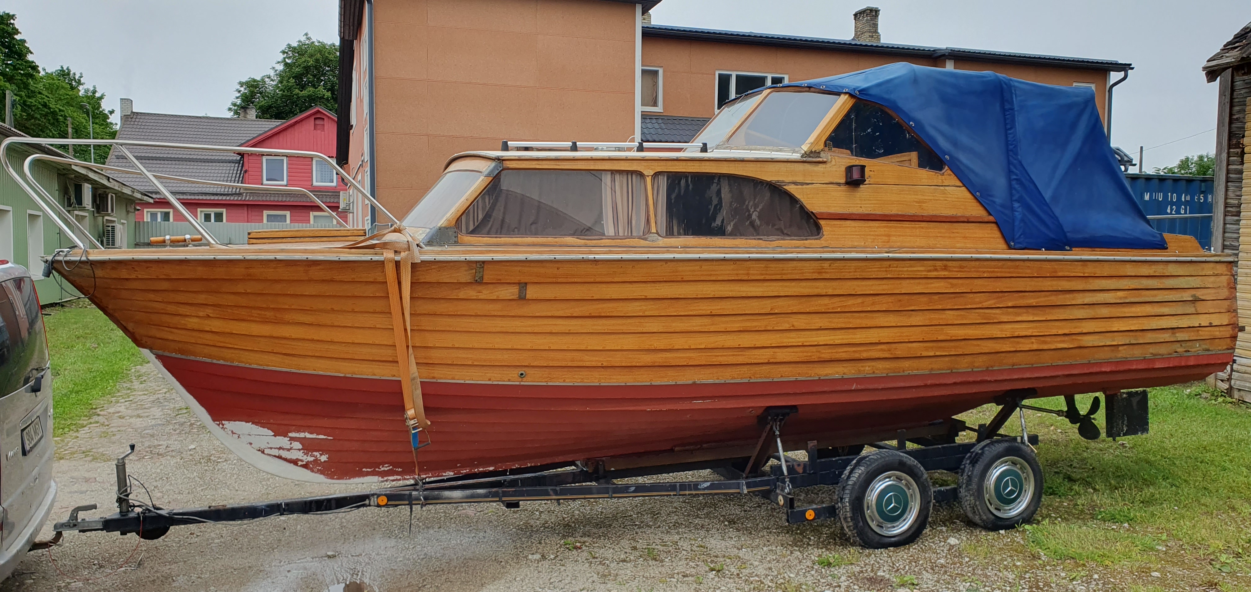 Paat, mootorpaat, puupaa, kaater, veesõiduk – foto 2, Rideen