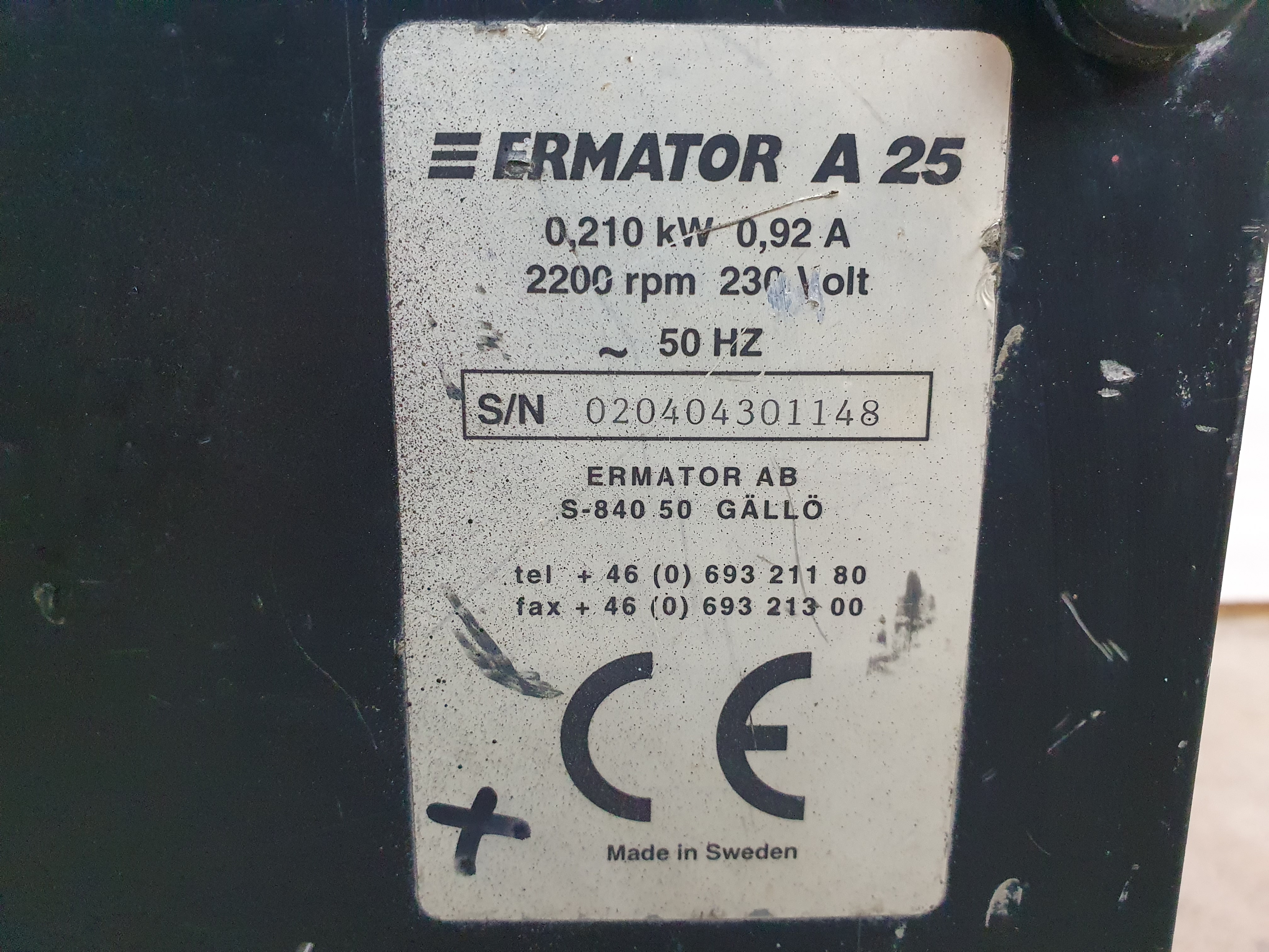 Õhupuhastaja, õhupuhasti Ermator A25 – foto 5, Rideen