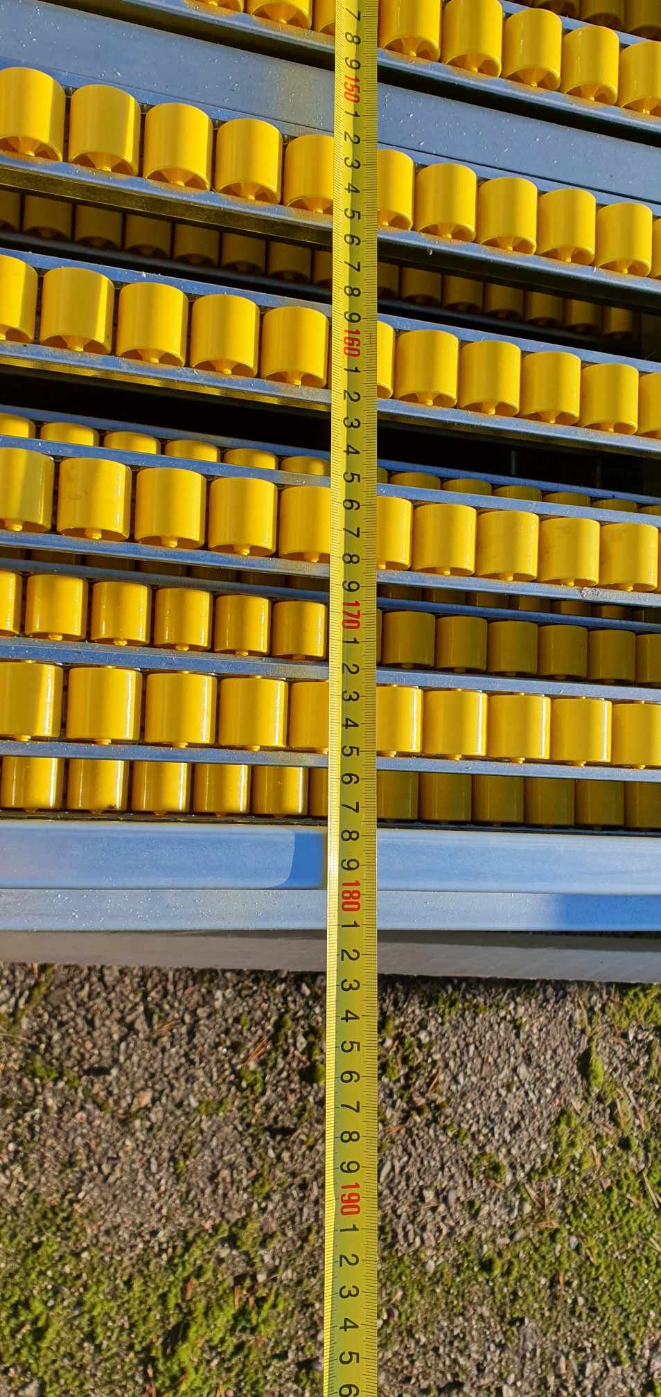 Roller rail, roller conveyor SSI SCHÄFER, 90tk, like new – foto 19, Rideen