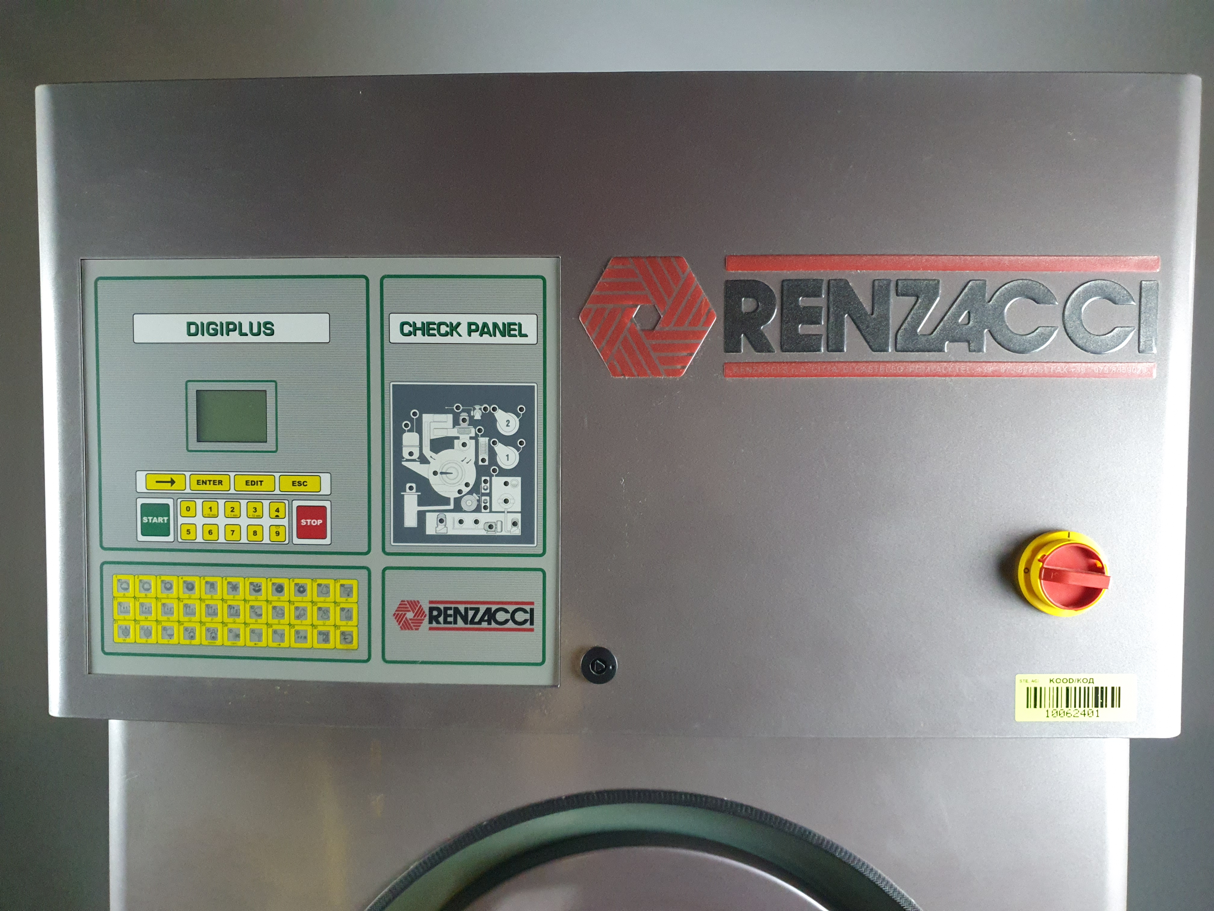 Dry cleaning machine Renzacci Planet 20 club – Foto 3, Rideen