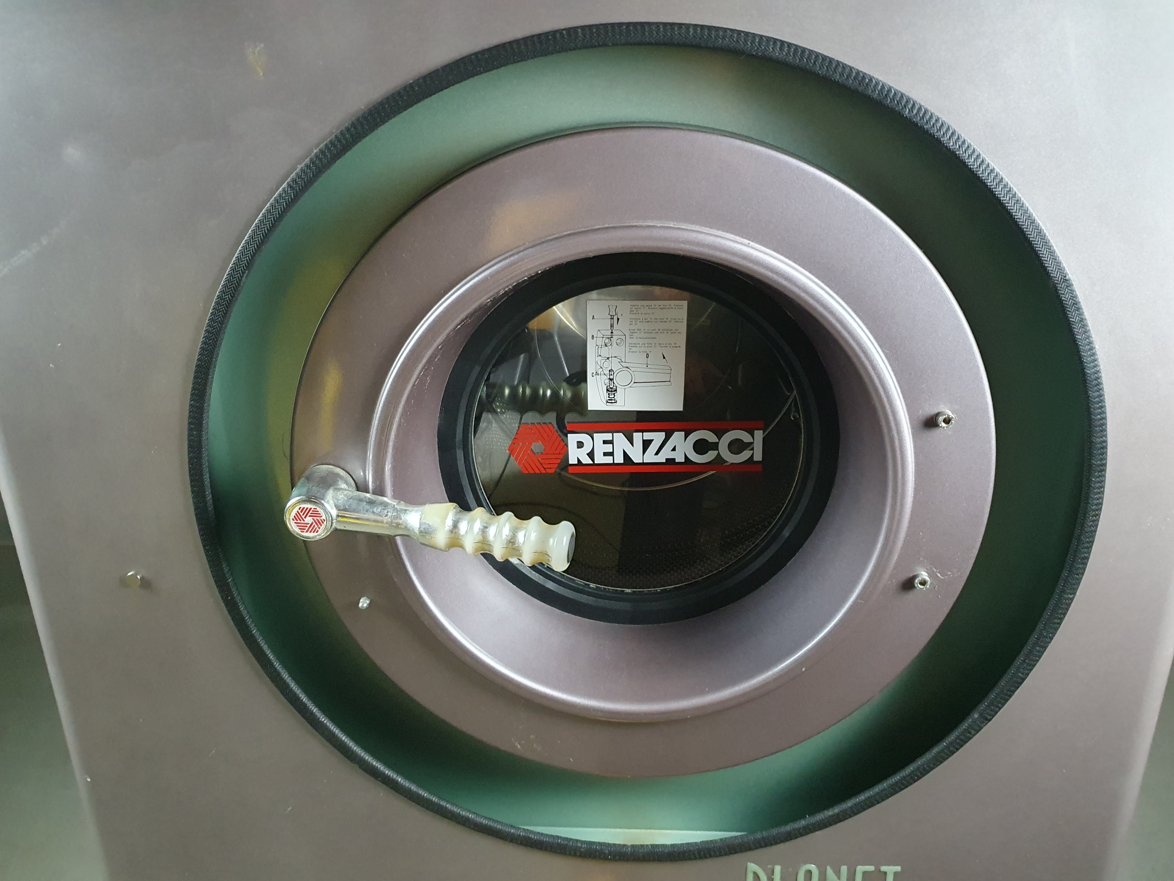 Dry cleaning machine Renzacci Planet 20 club – Foto 5, Rideen