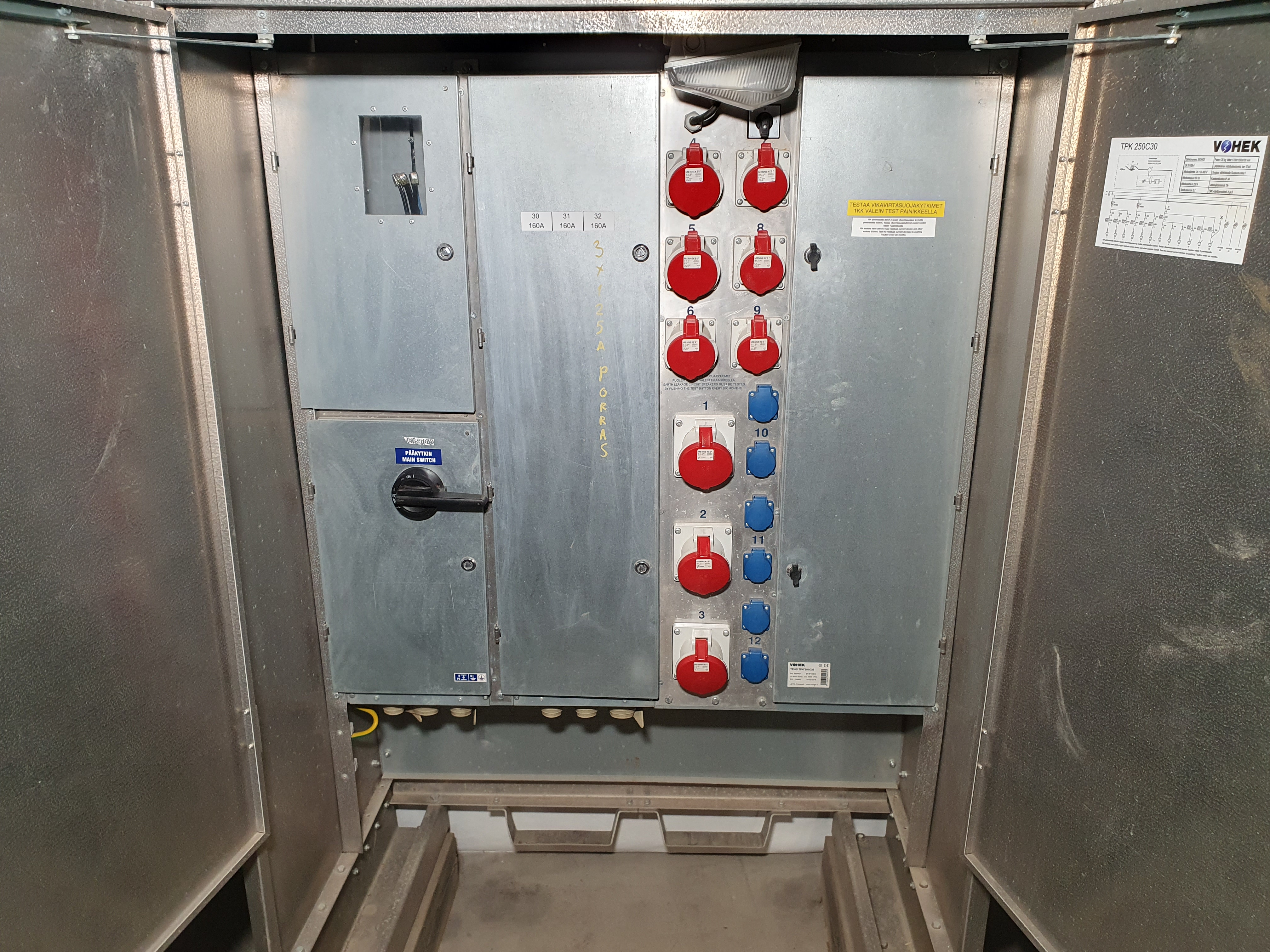 Distribution board, electrical panel, sub-distribution board, site distribution board – foto 4, Rideen