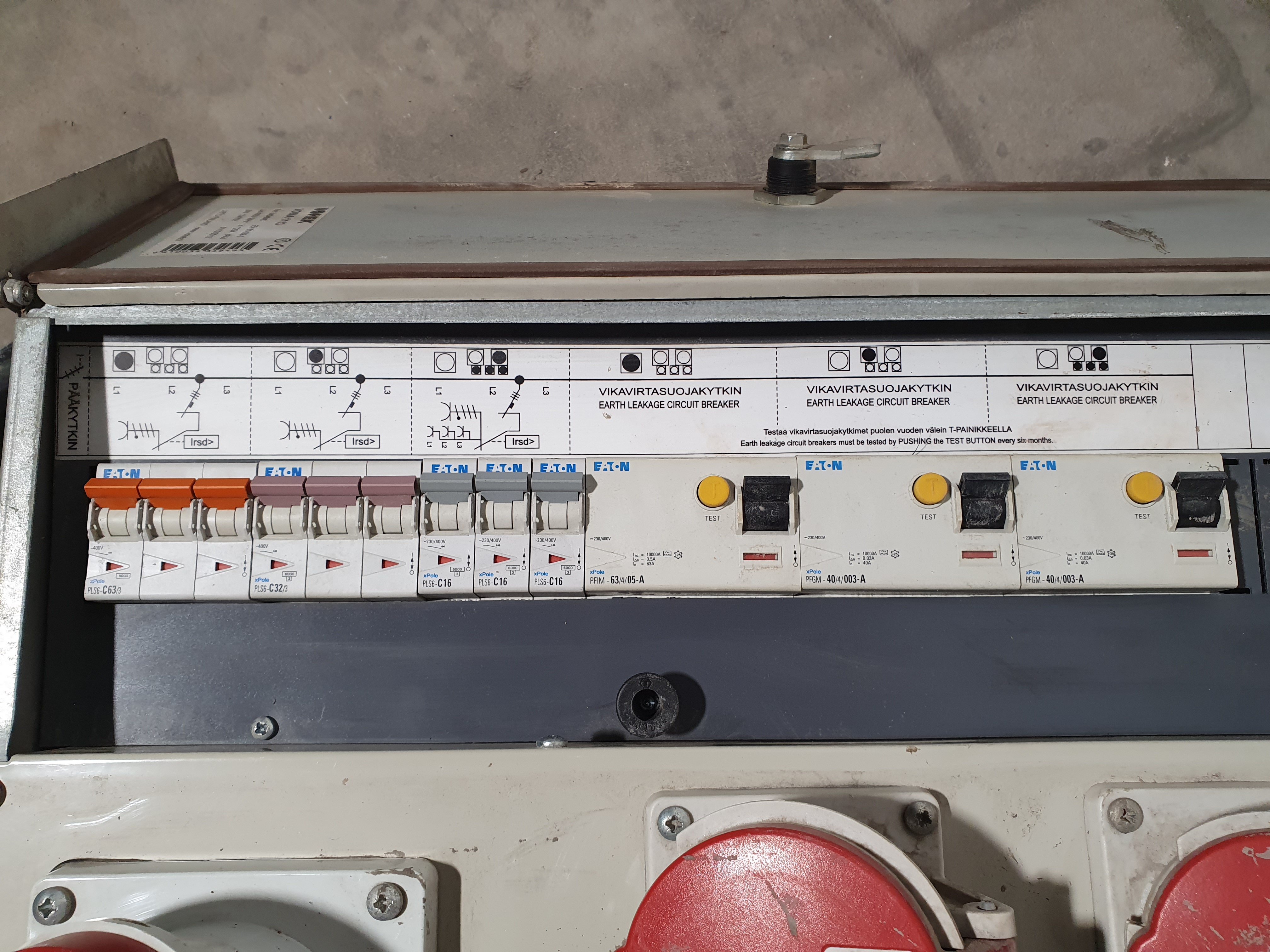 Distribution board, electrical panel, sub-distribution board, site distribution board – foto 3, Rideen