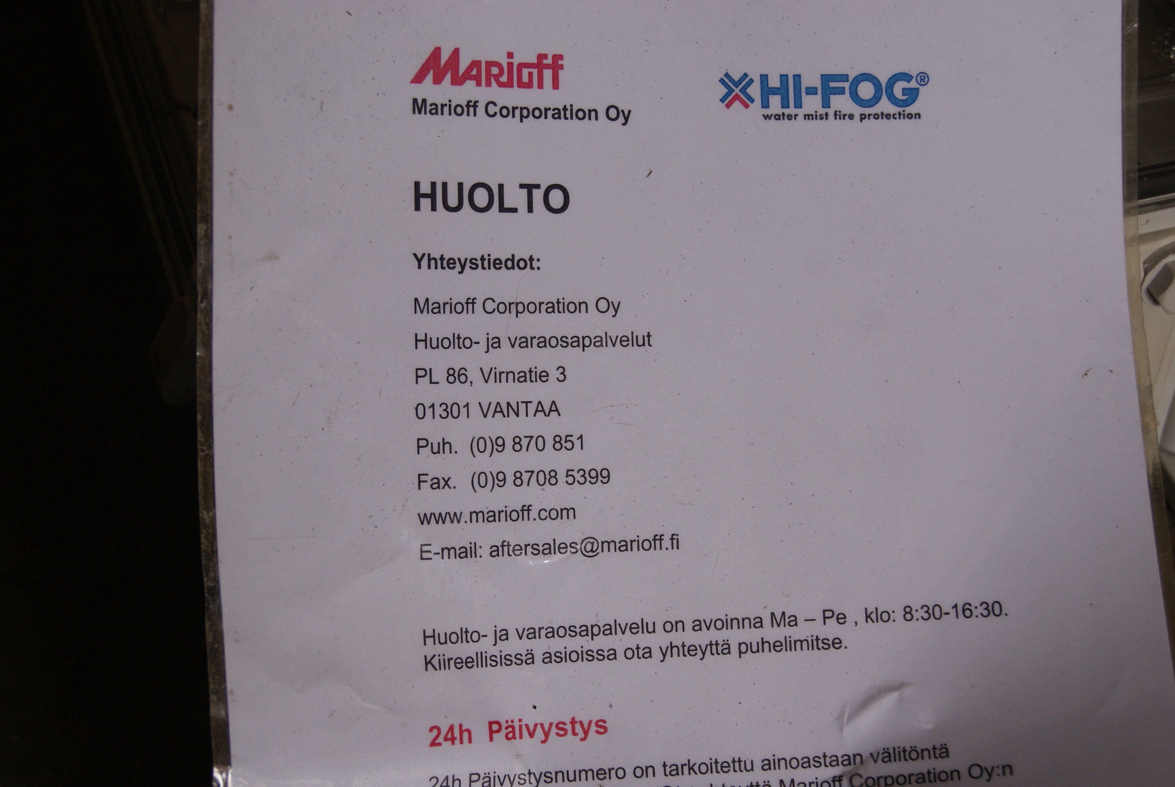 Automatic fire suppression system, fire suppression system – Foto 27, Rideen