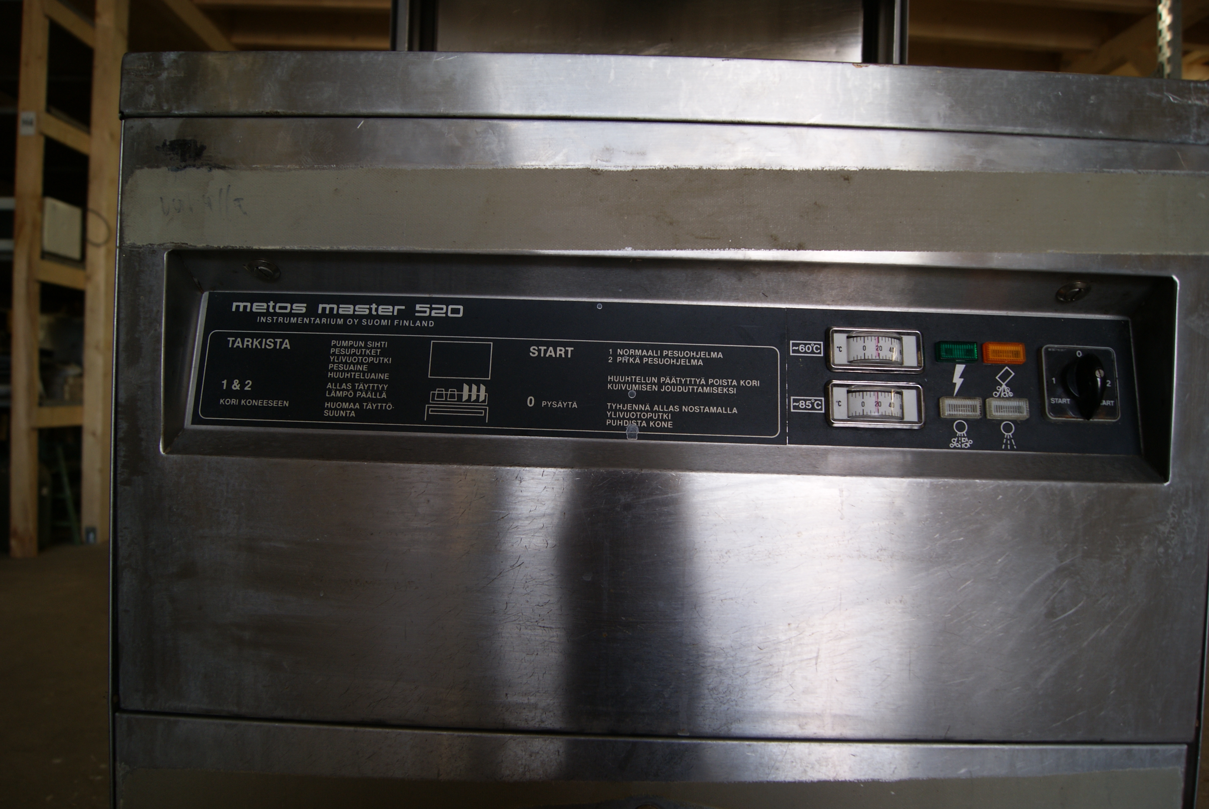 Dishwasher, hood-type dishwasher, Metos master 520 – Foto 5, Rideen