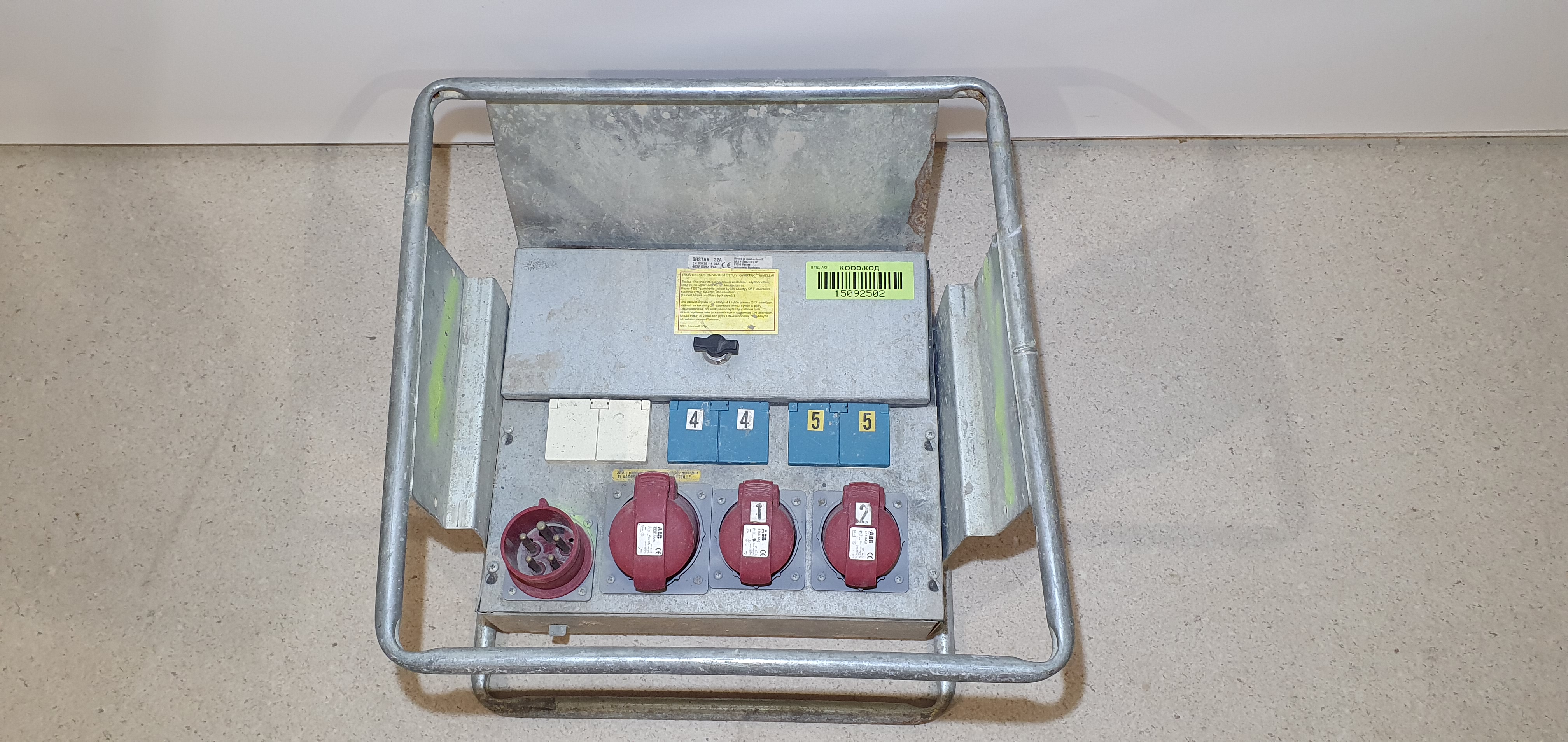 Panel, distribution board, electrical panel, sub-distribution board, site distribution board – foto 2, Rideen