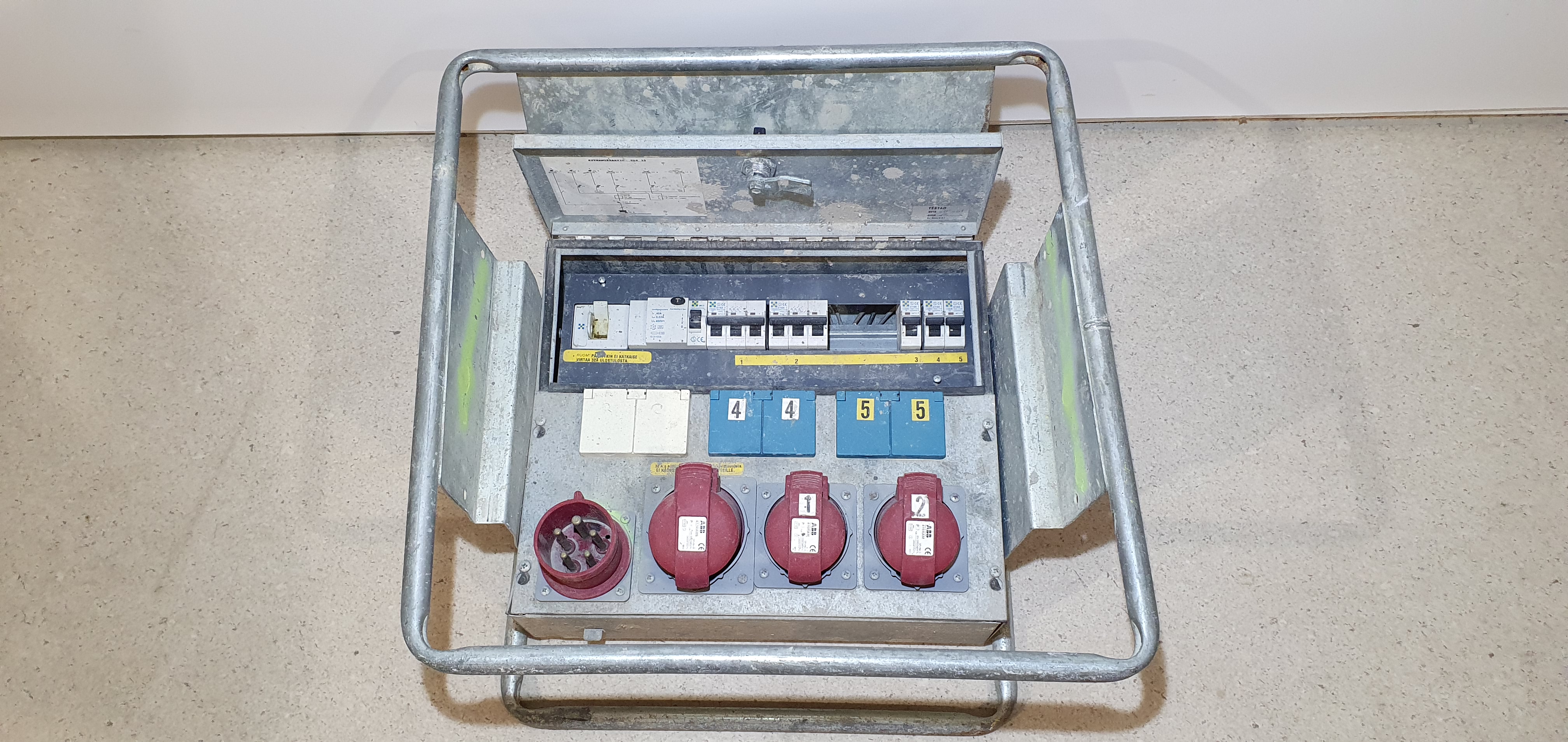 Panel, distribution board, electrical panel, sub-distribution board, site distribution board – foto 4, Rideen