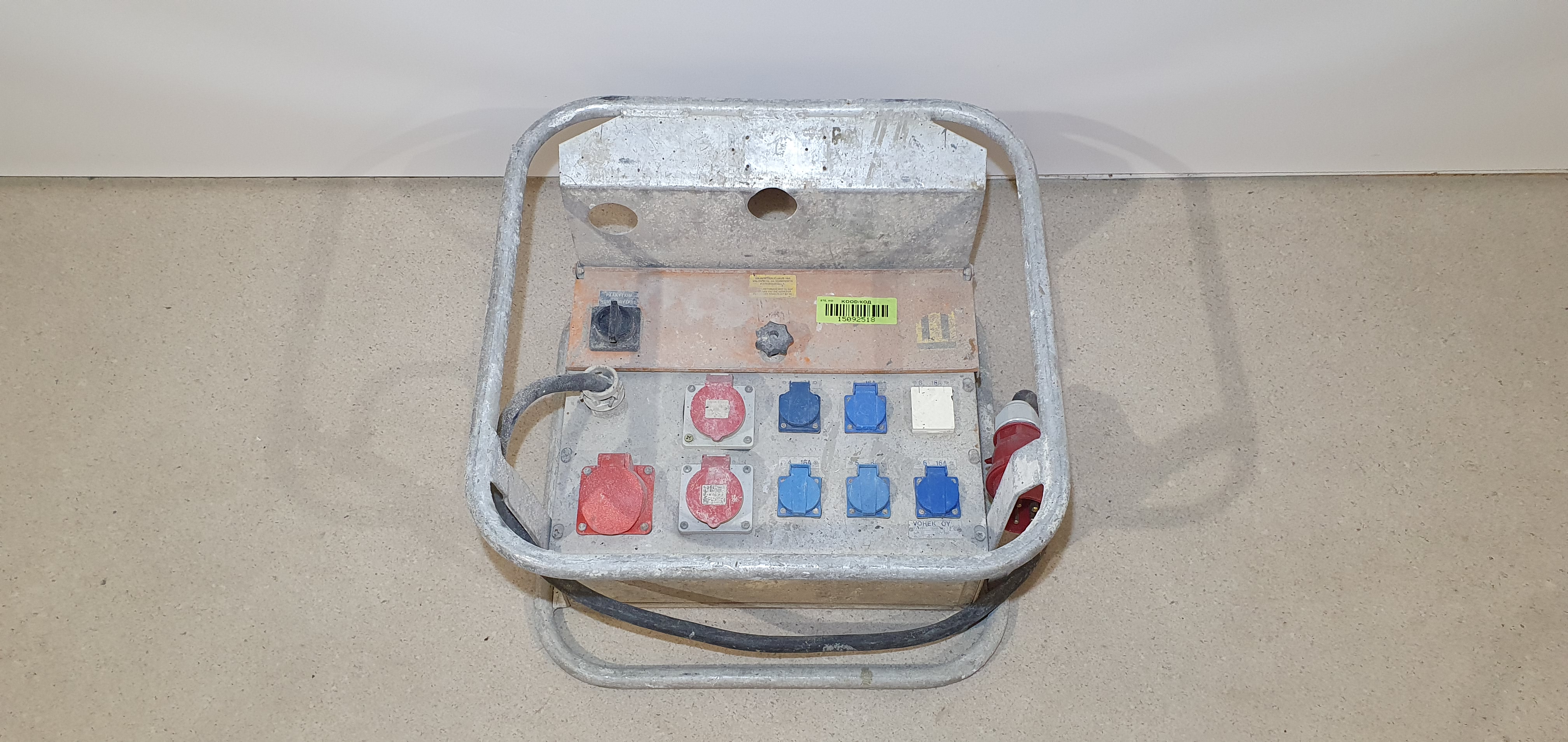 Panel, distribution board, electrical panel, sub-distribution board, site distribution board – foto 2, Rideen