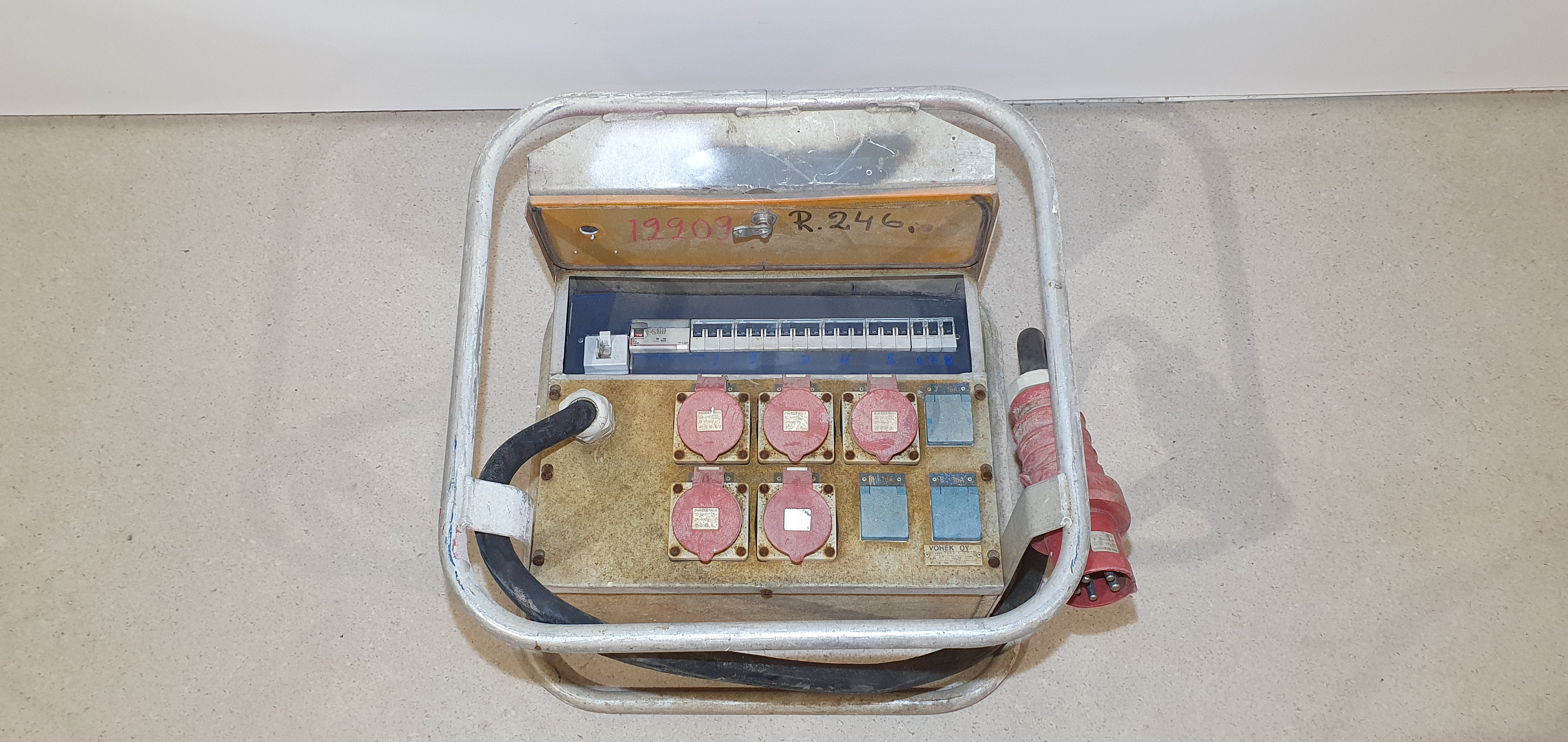Panel, distribution board, electrical panel, sub-distribution board, site distribution board – foto 4, Rideen