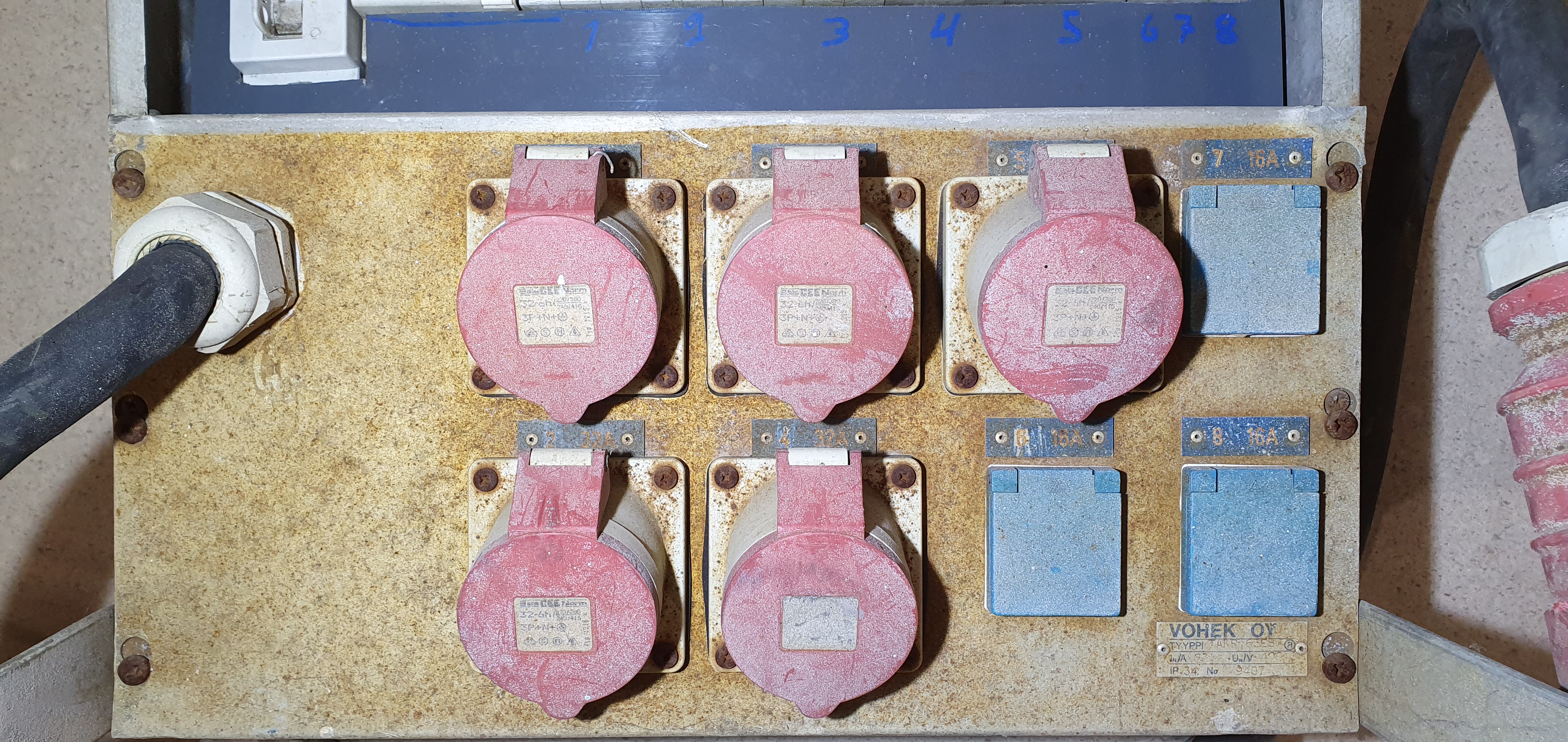 Panel, distribution board, electrical panel, sub-distribution board, site distribution board – foto 8, Rideen