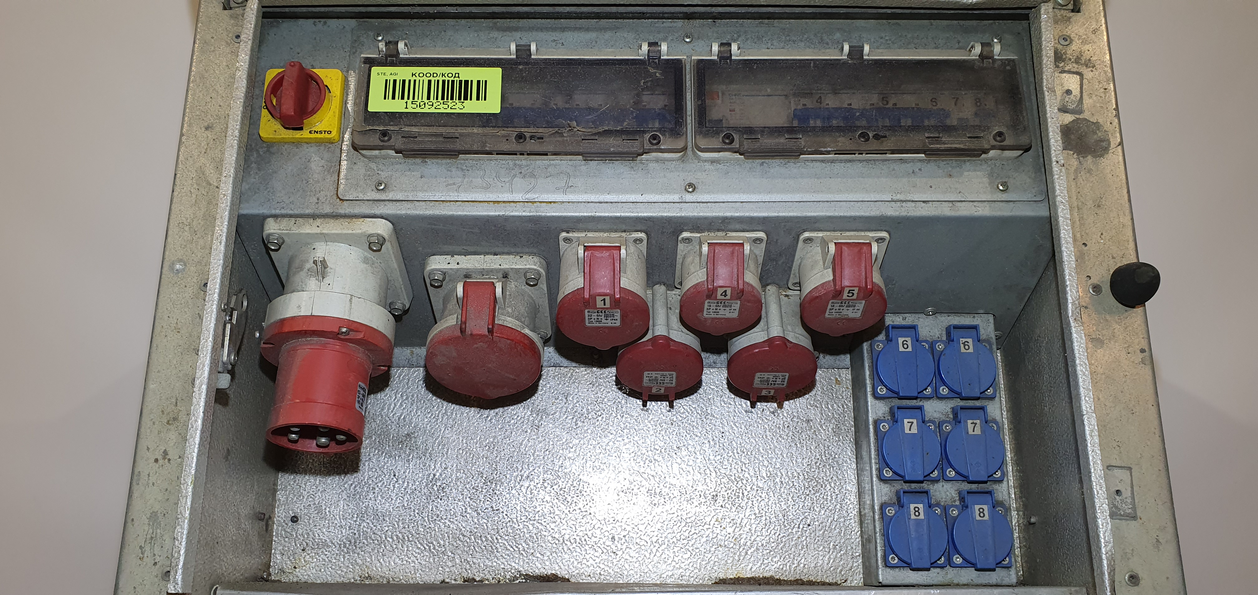 Panel, distribution board, electrical panel, sub-distribution board, site distribution board – foto 8, Rideen