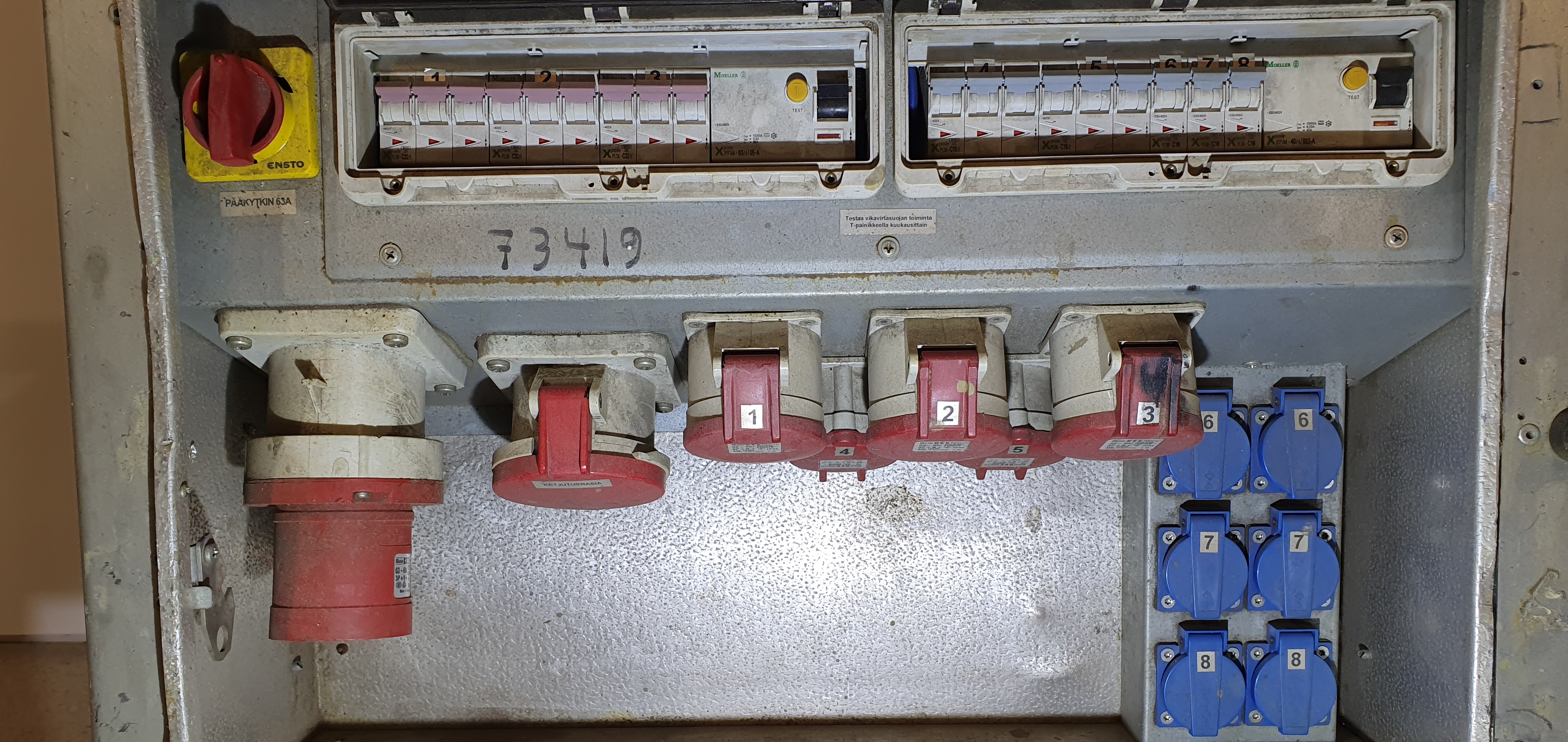 Panel, distribution board, electrical panel, sub-distribution board, site distribution board – foto 6, Rideen