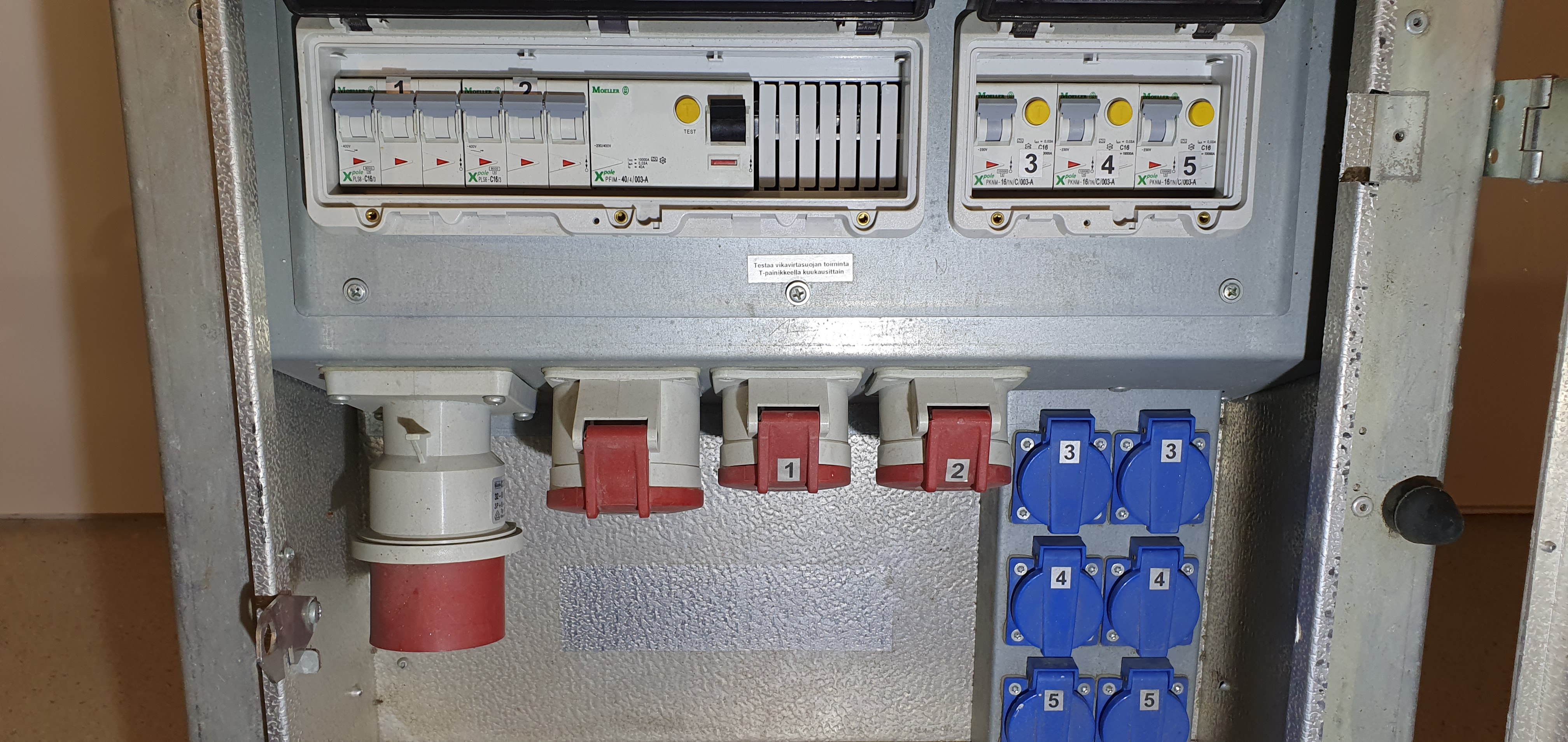 Panel, distribution board, electrical panel, sub-distribution board, site distribution board – foto 12, Rideen