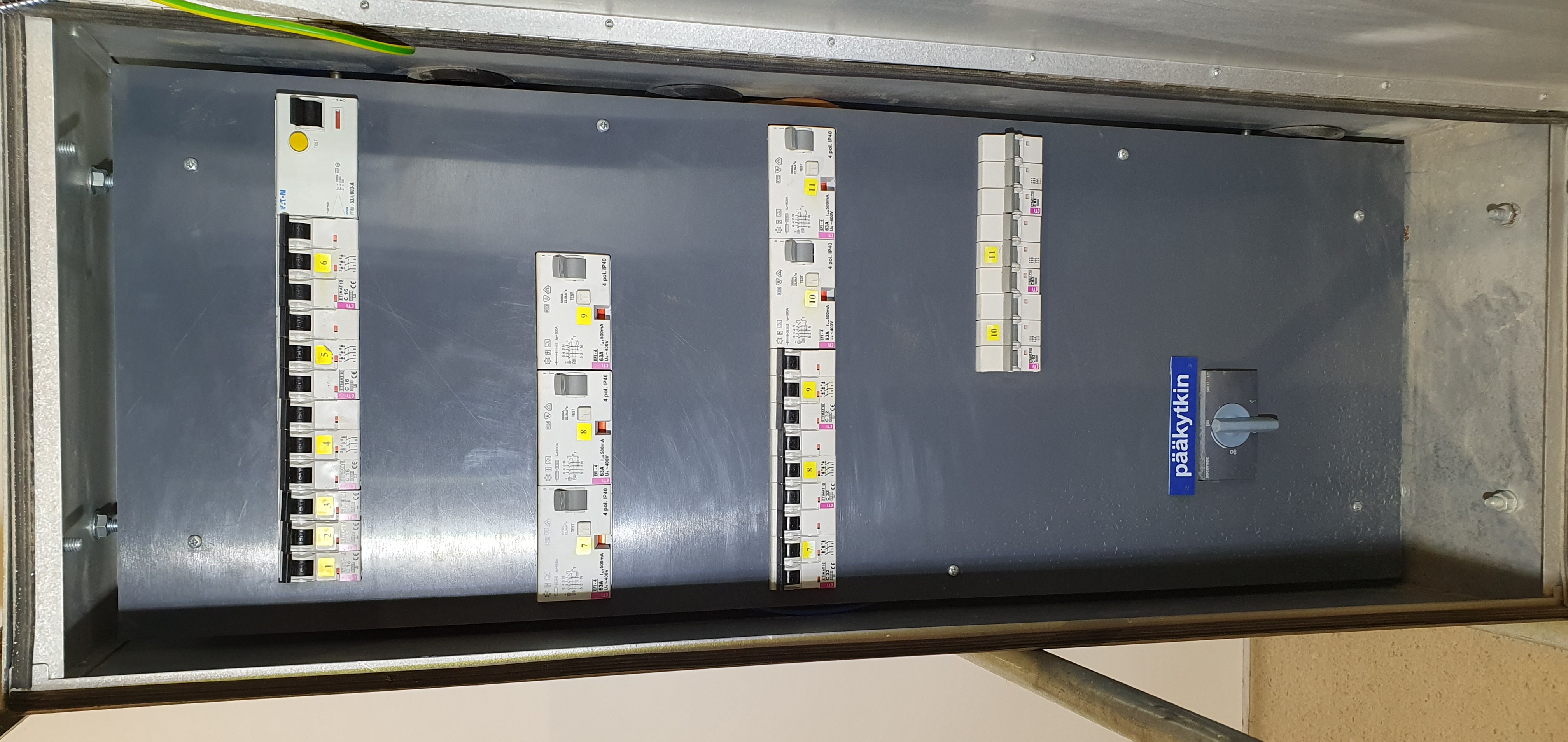 Panel, distribution board, electrical panel, sub-distribution board, site distribution board – foto 10, Rideen