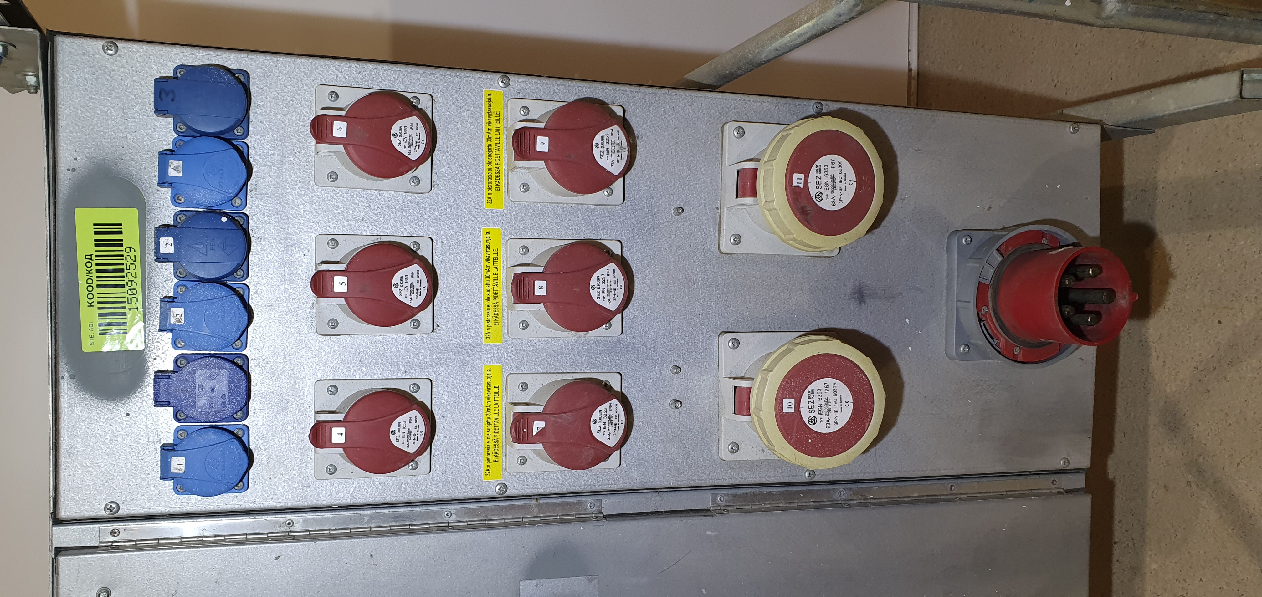 Panel, distribution board, electrical panel, sub-distribution board, site distribution board – foto 8, Rideen