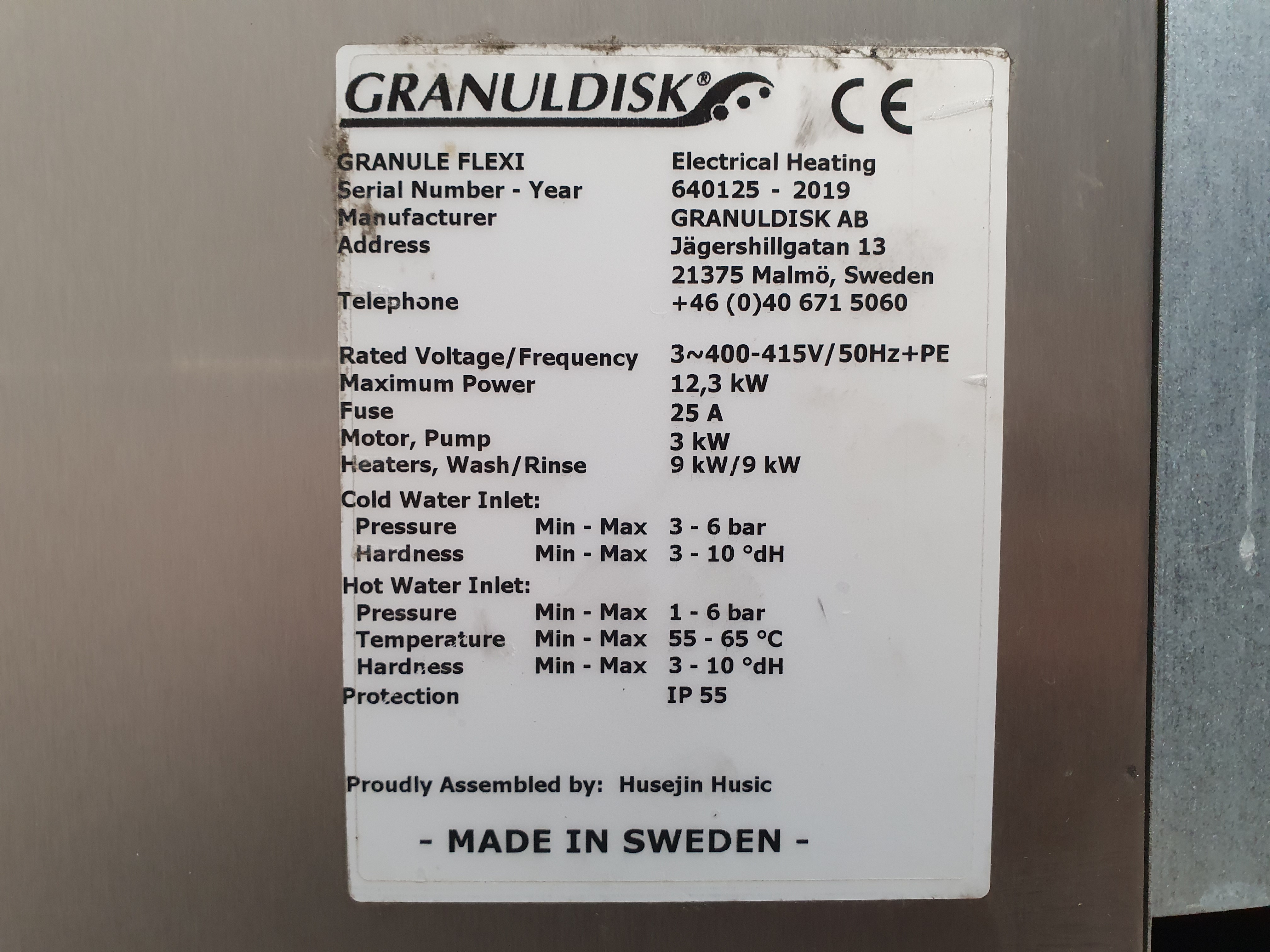 Dishwasher, pot washing machine, granule pot washer Granuldisk – Foto 18, Rideen