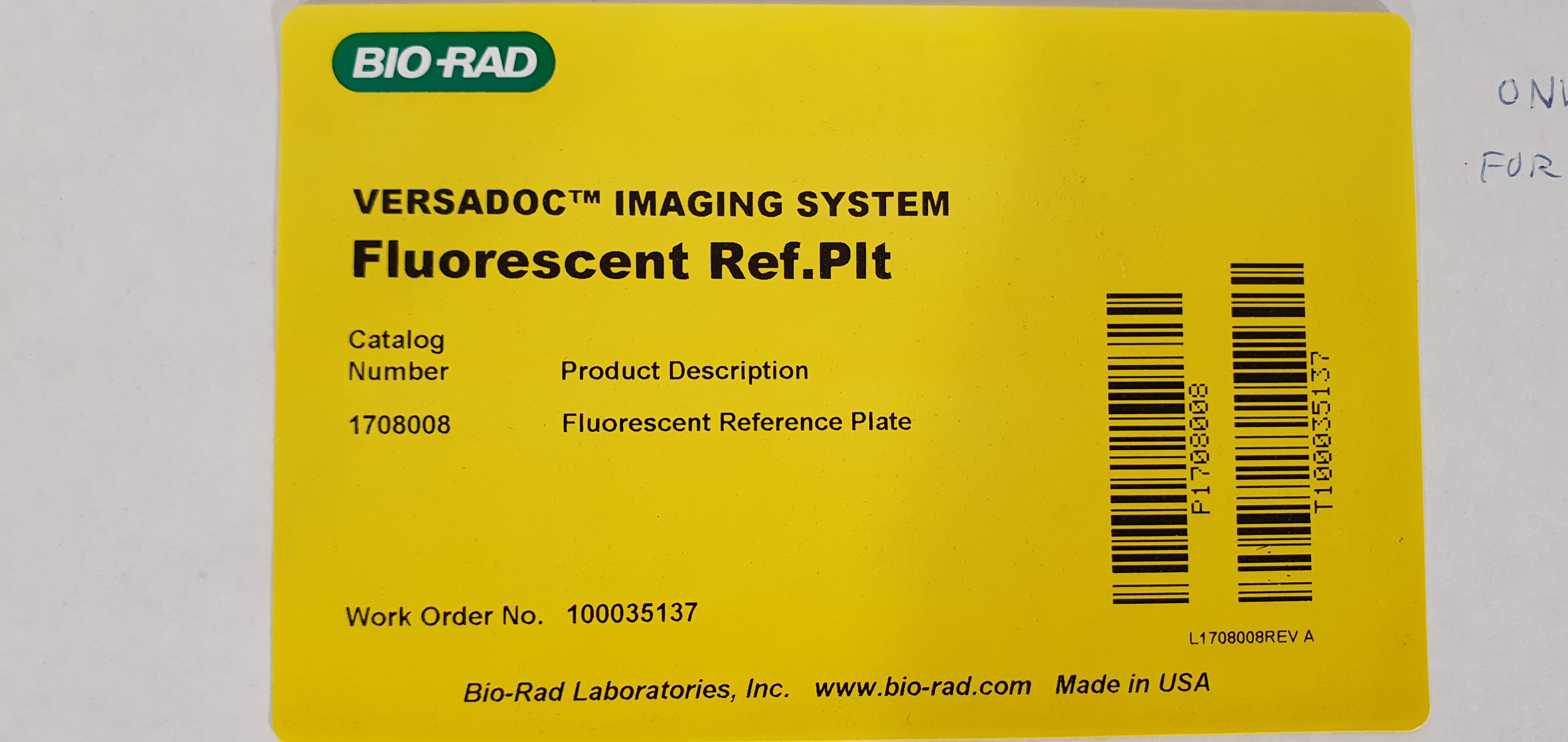 Bio-Rad, Molecular Imager ChemiDoc XRS+ – photo 30, Rideen