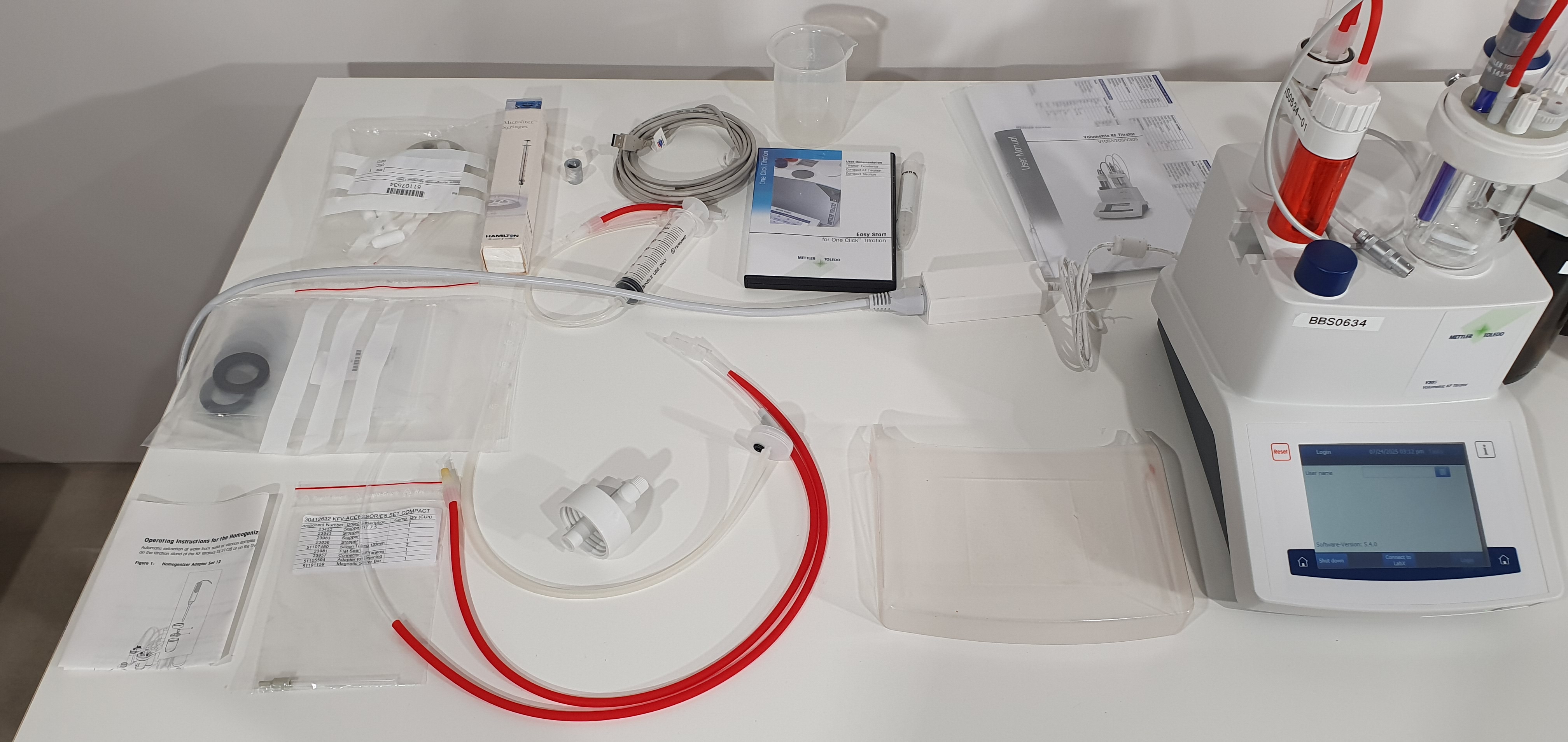 Mettler Toledo V30S, KF-Titrator – photo 6, Rideen