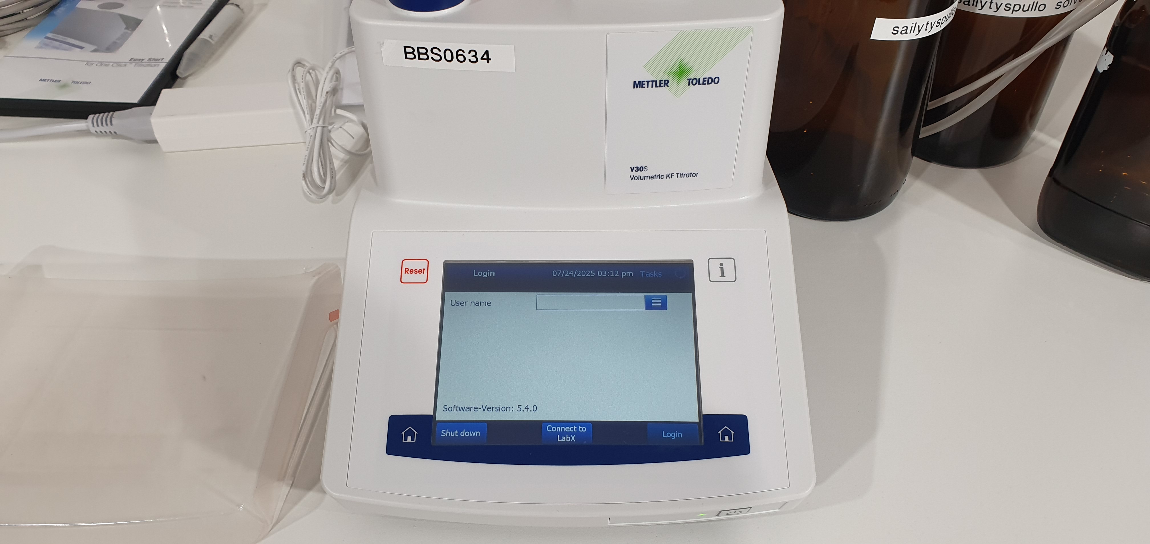 Mettler Toledo V30S, KF-Titrator – photo 12, Rideen