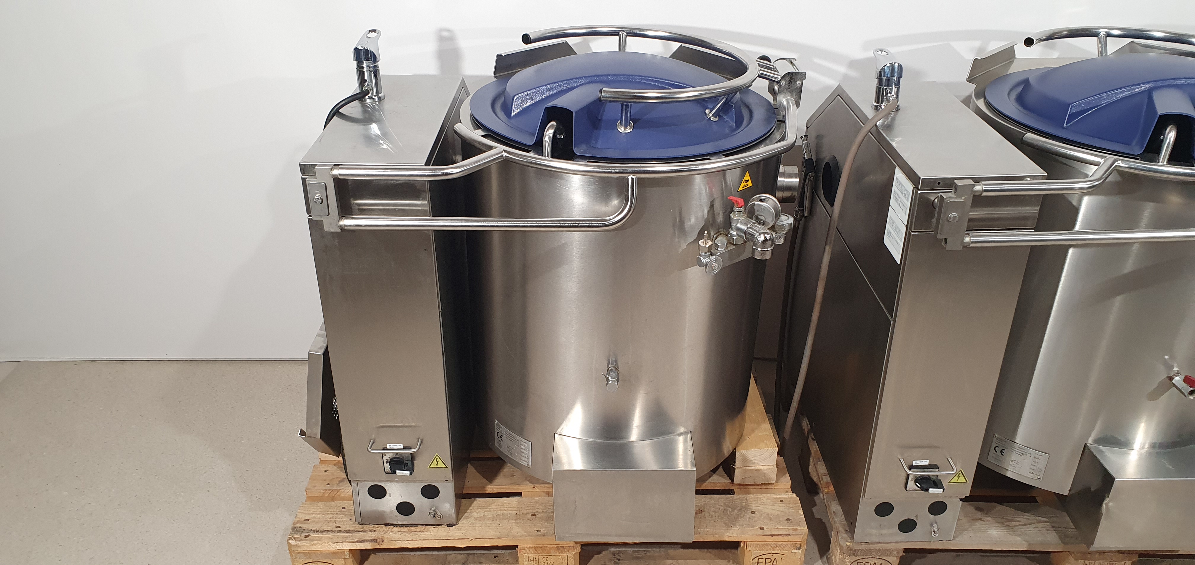 Kettle, cooking kettle, boiling kettle Electrolux Variomix 2x100L – foto 34, Rideen