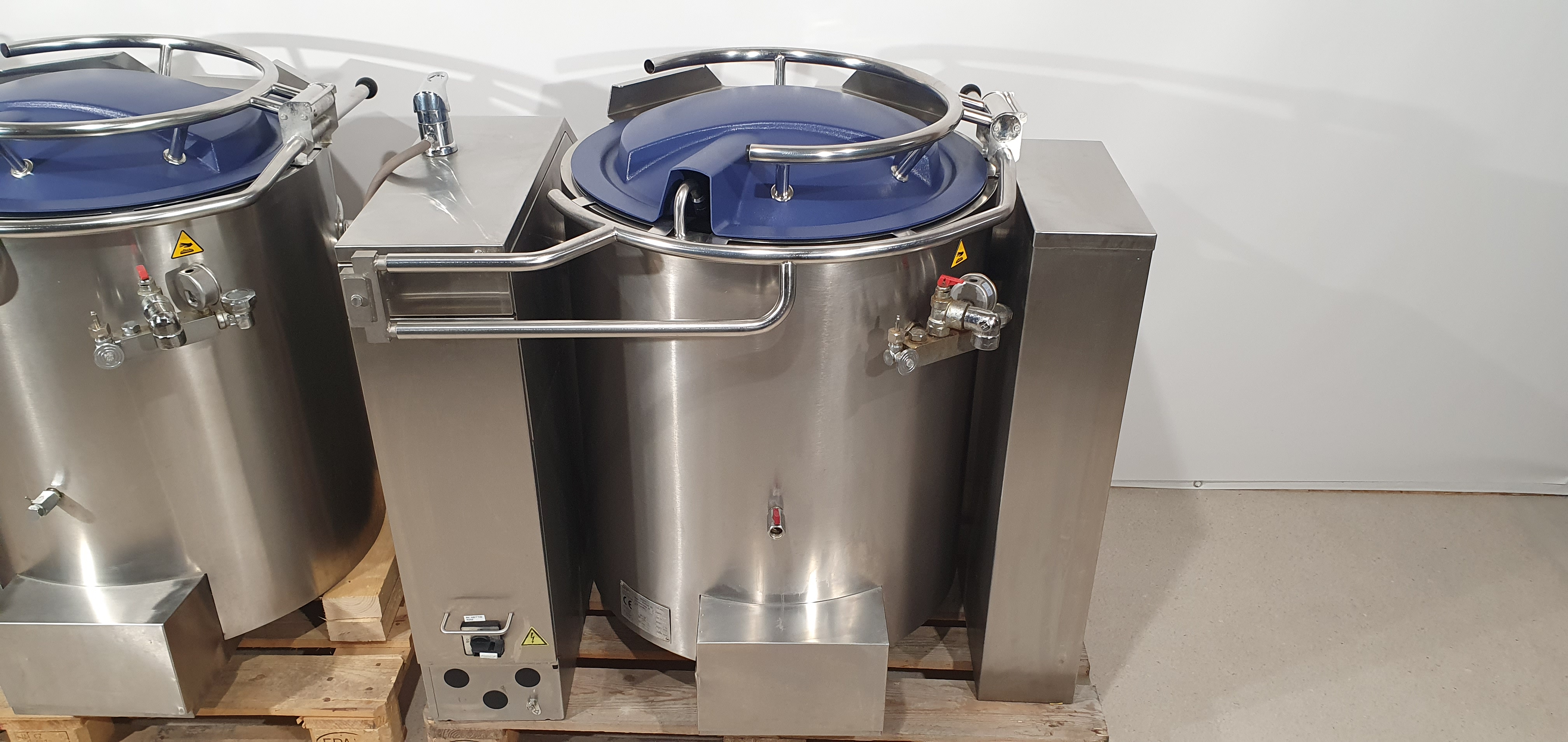 Kettle, cooking kettle, boiling kettle Electrolux Variomix 2x100L – foto 38, Rideen