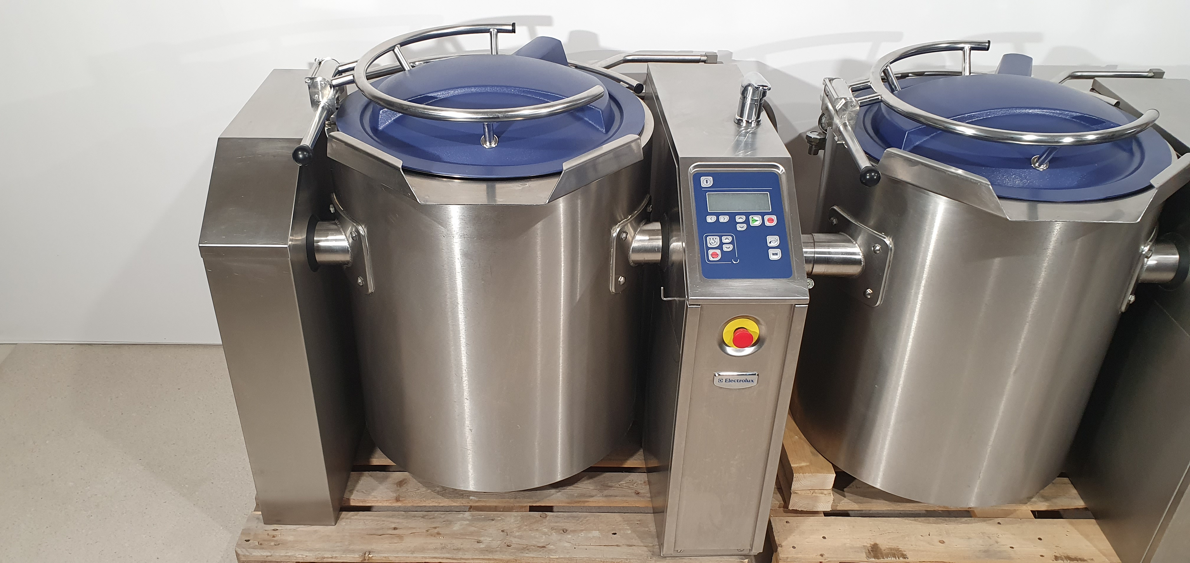 Kettle, cooking kettle, boiling kettle Electrolux Variomix 2x100L – foto 4, Rideen