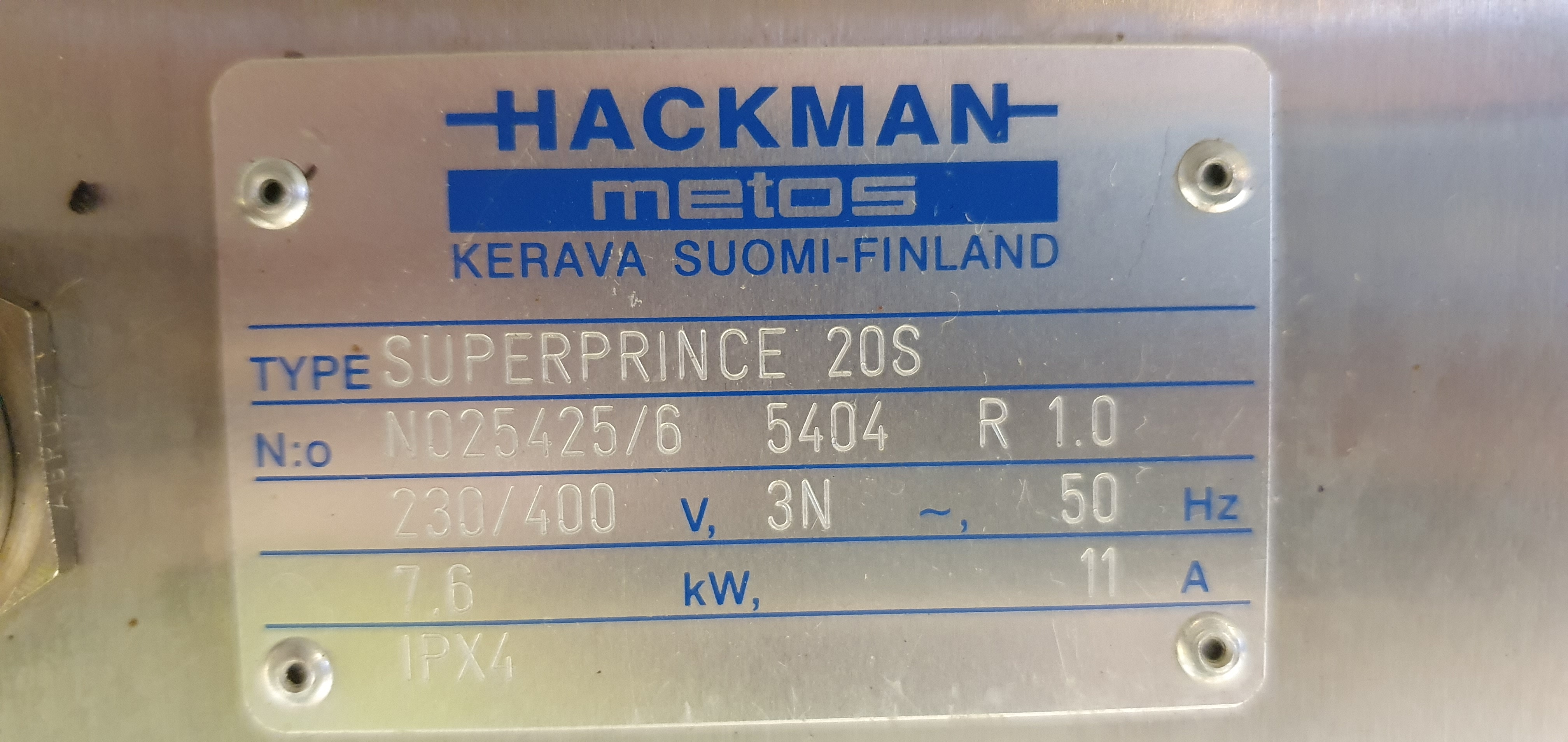 Pan, frying pan Hackman Metos Superprince 20S – foto 22, Rideen