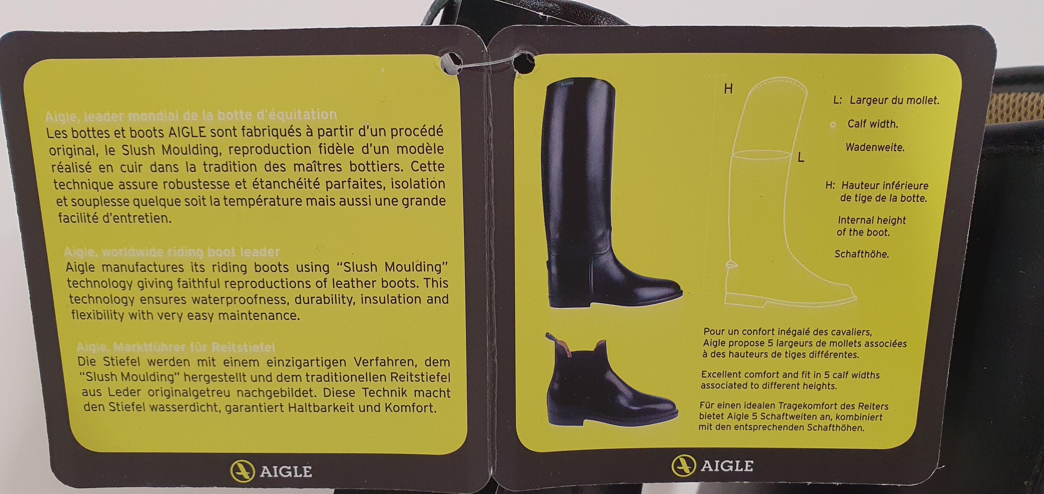 Ratsasaapad Aigle in total 49 paari – photo 18, Rideen