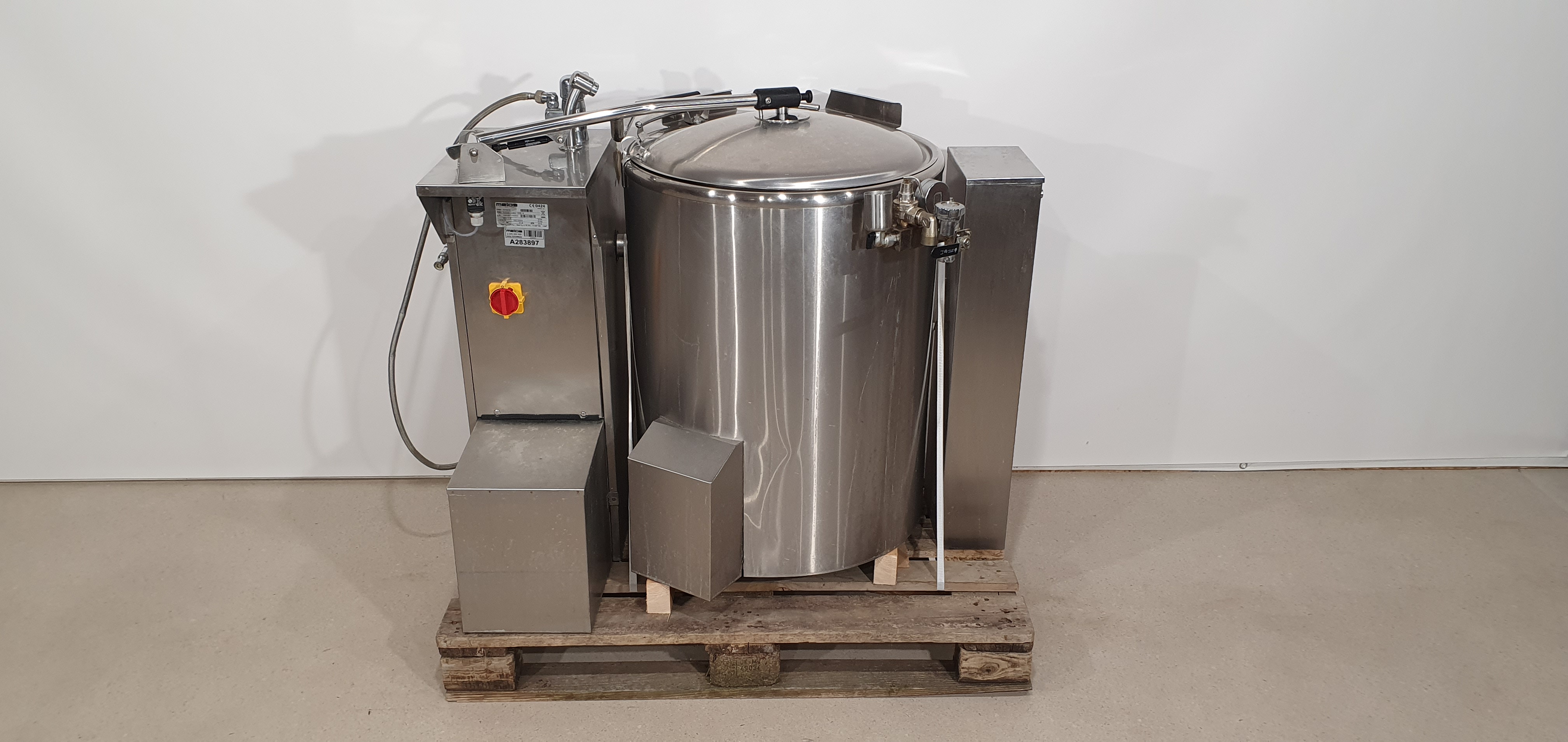 Kettle, cooking kettle, boiling kettle Metos 100L – foto 12, Rideen