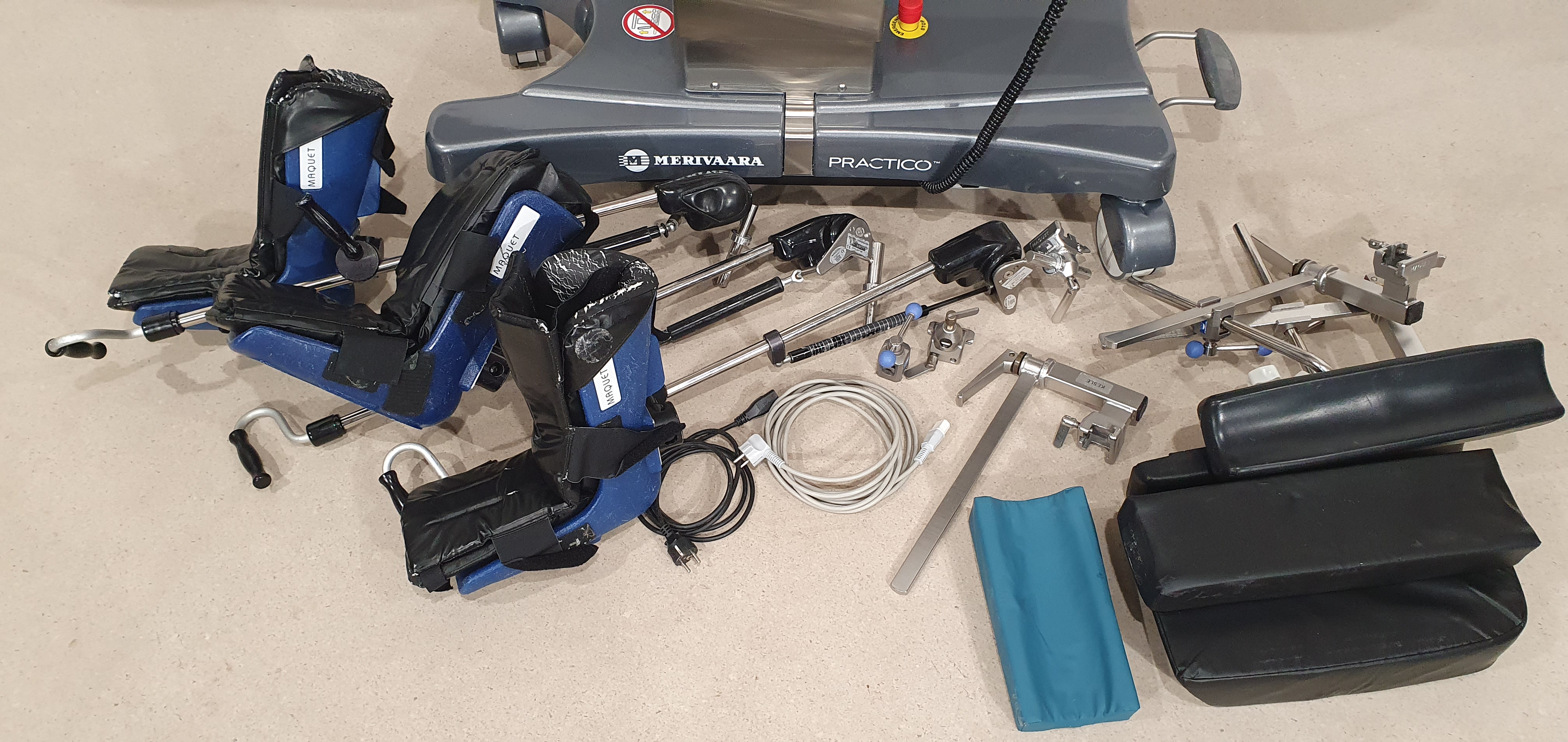 Operating table Merivaara Practico – Foto 32, Rideen
