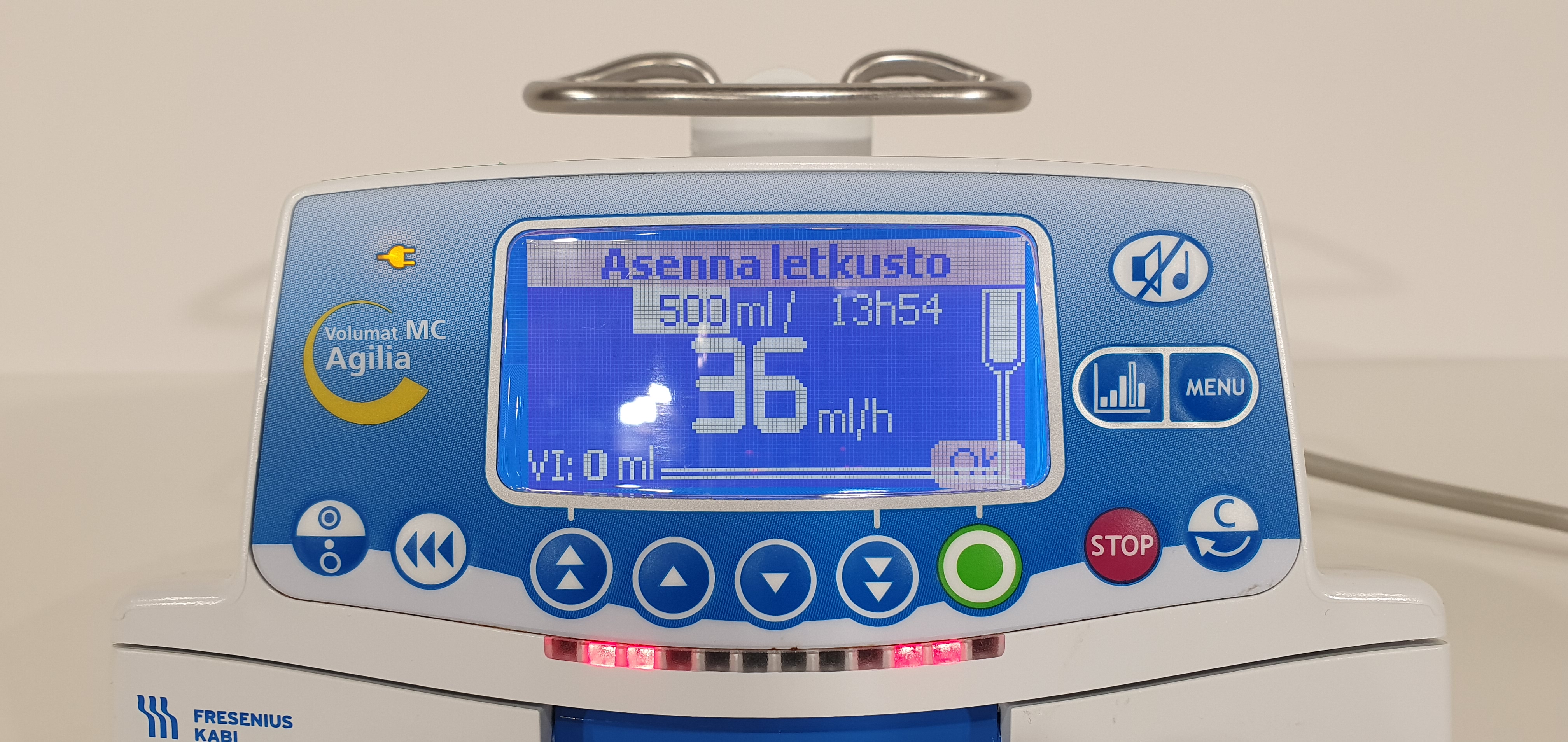 Infusioonipump Agilia Volumat MC – foto 16, Rideen