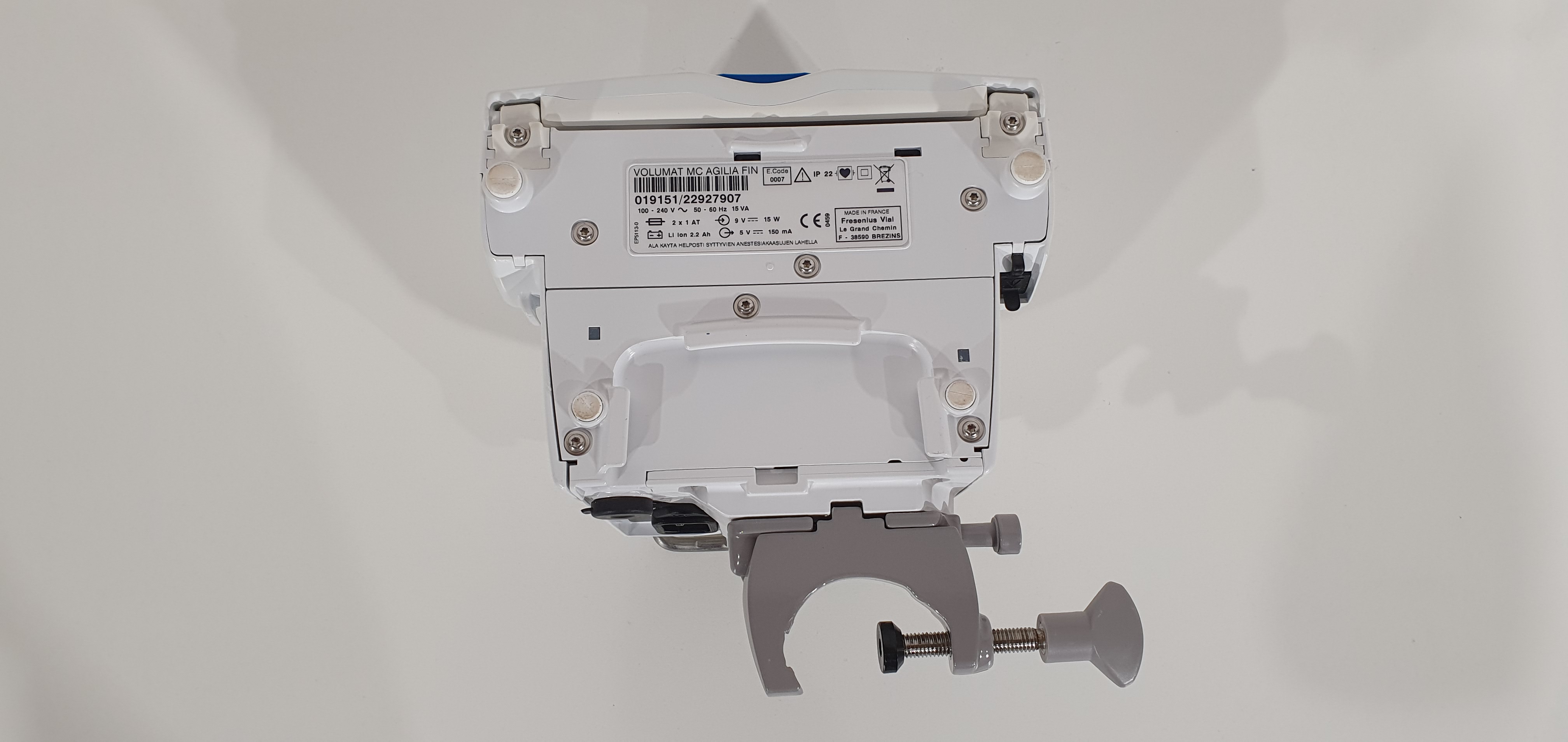 Infusioonipump Agilia Volumat MC – foto 12, Rideen