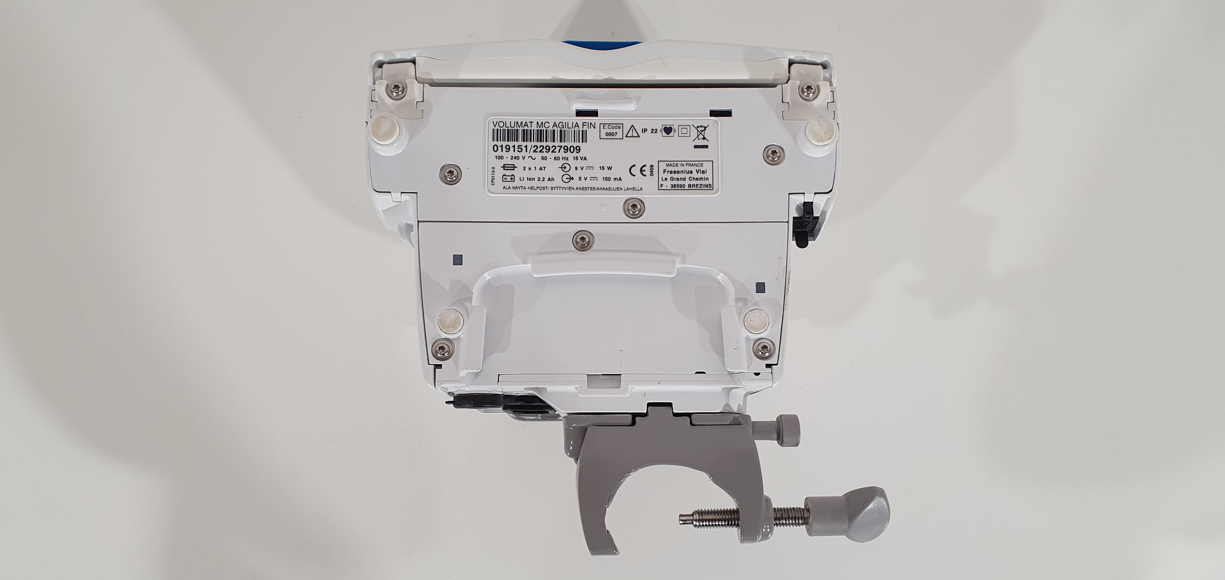 Infusioonipump Agilia Volumat MC – foto 12, Rideen