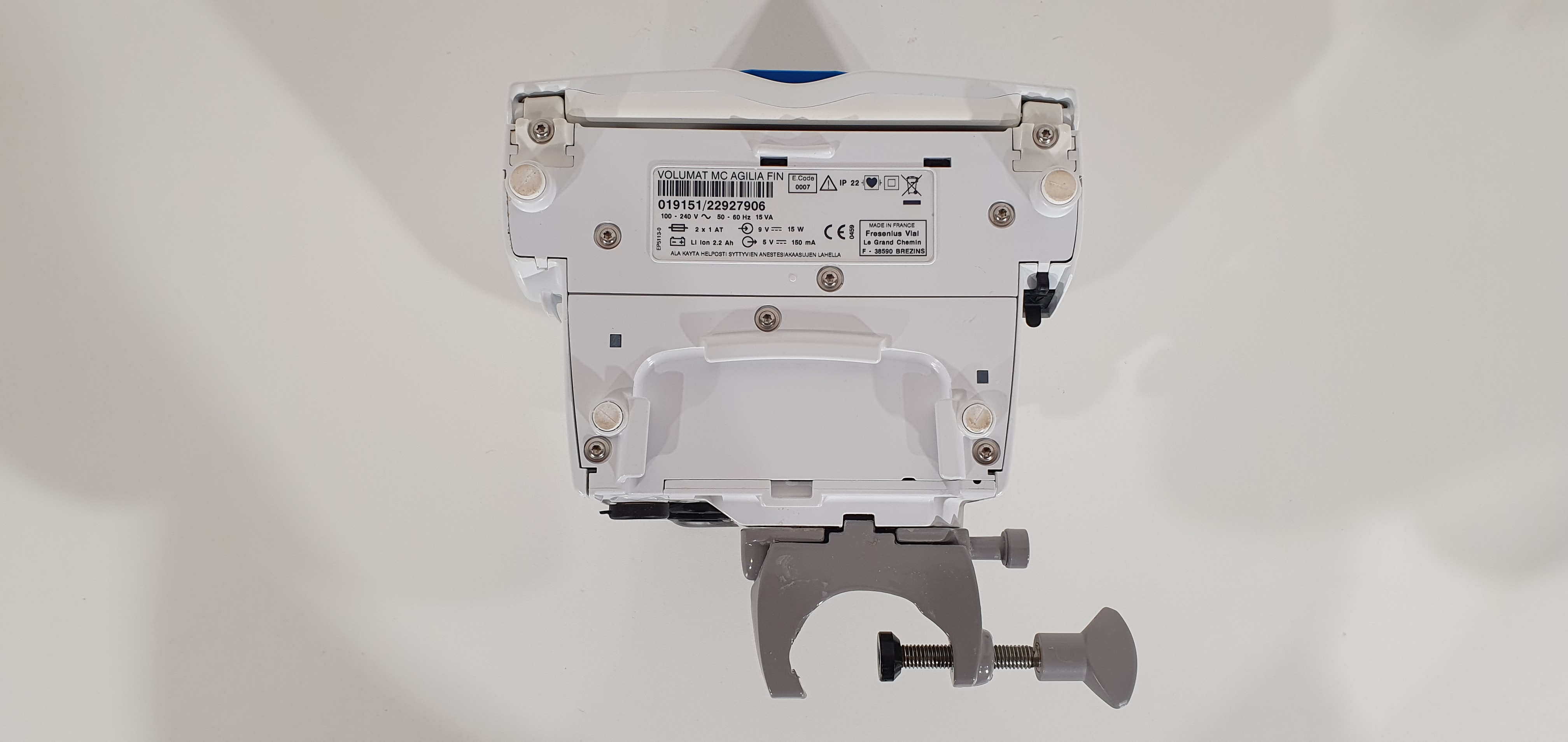 Infusioonipump Agilia Volumat MC – foto 12, Rideen
