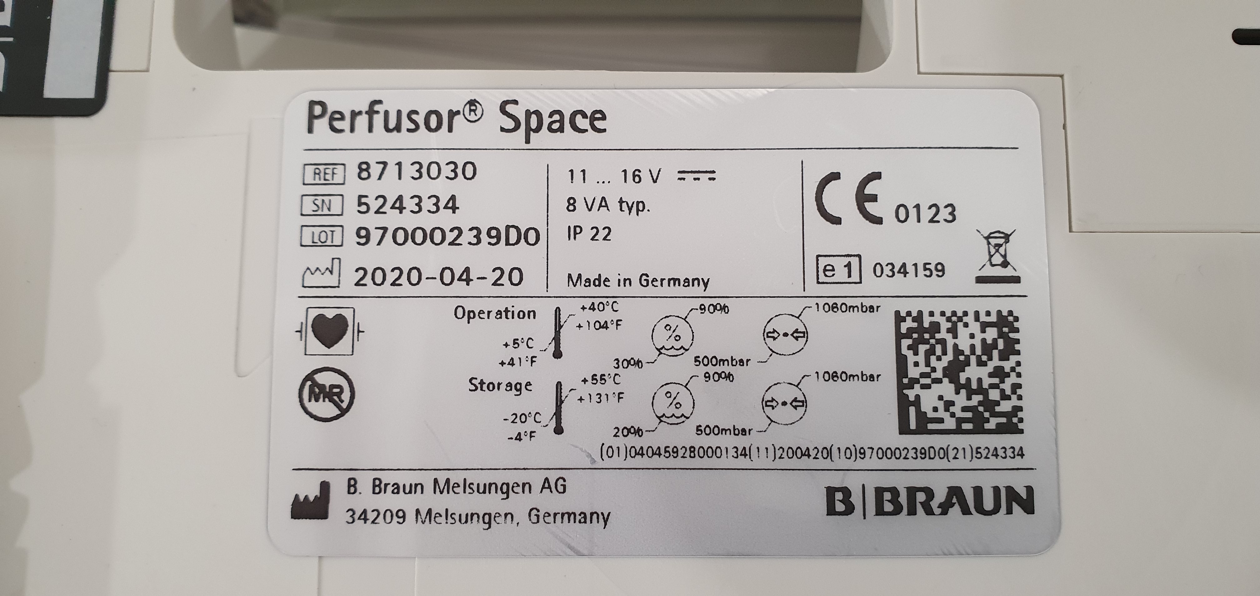 Süstlapump B Braun Perfusor Space – foto 32, Rideen