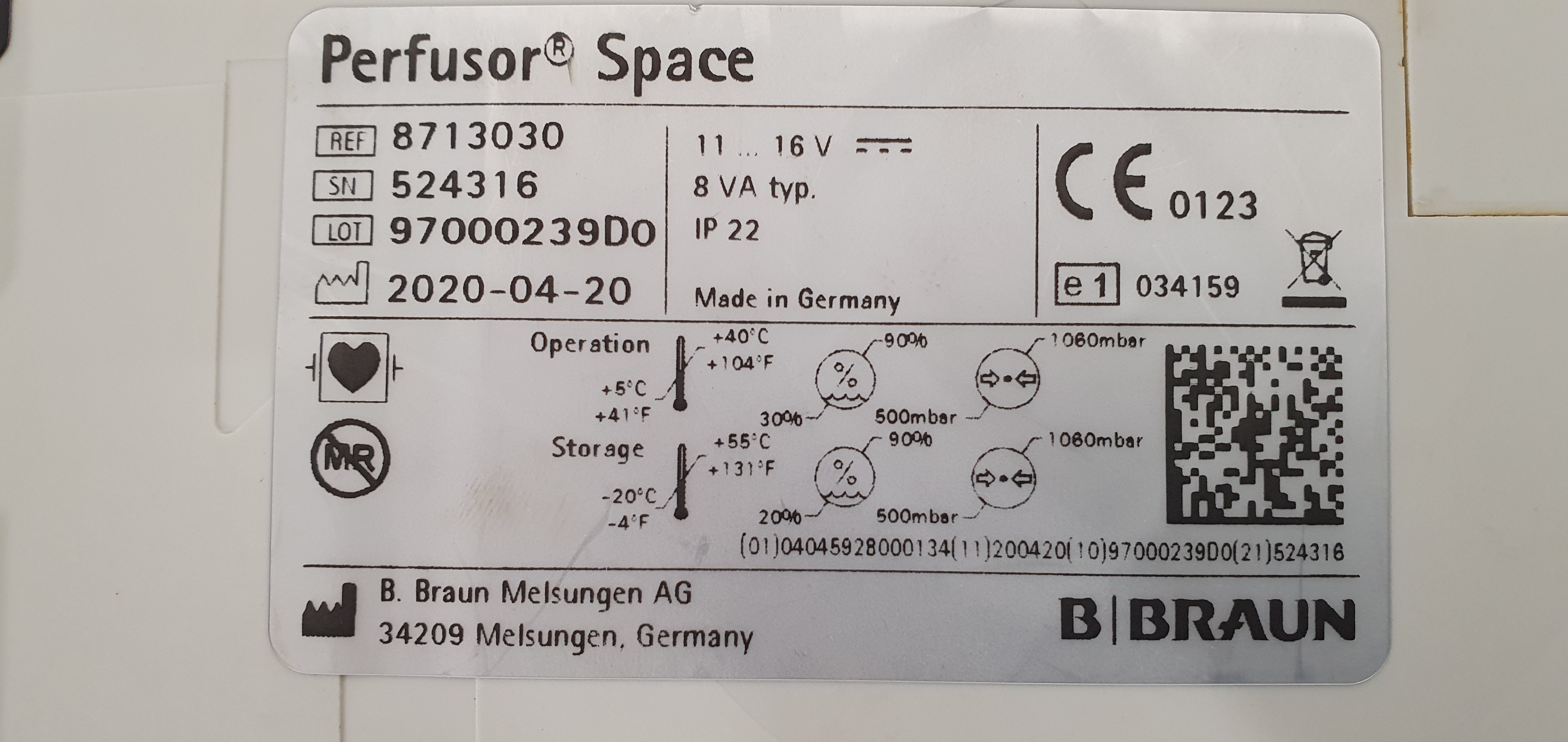 Süstlapump B Braun Perfusor Space – foto 34, Rideen