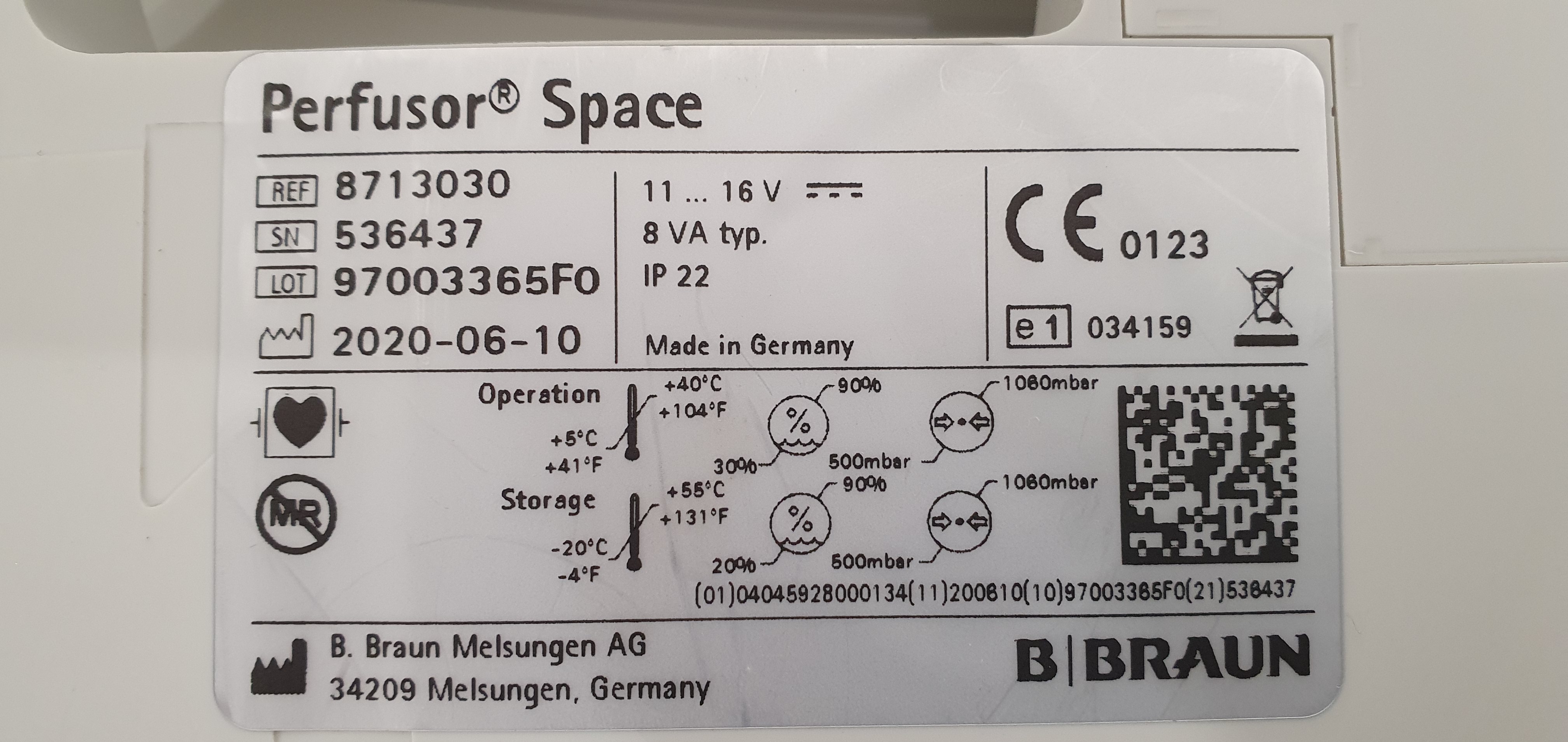 Süstlapump B Braun Perfusor Space – foto 36, Rideen