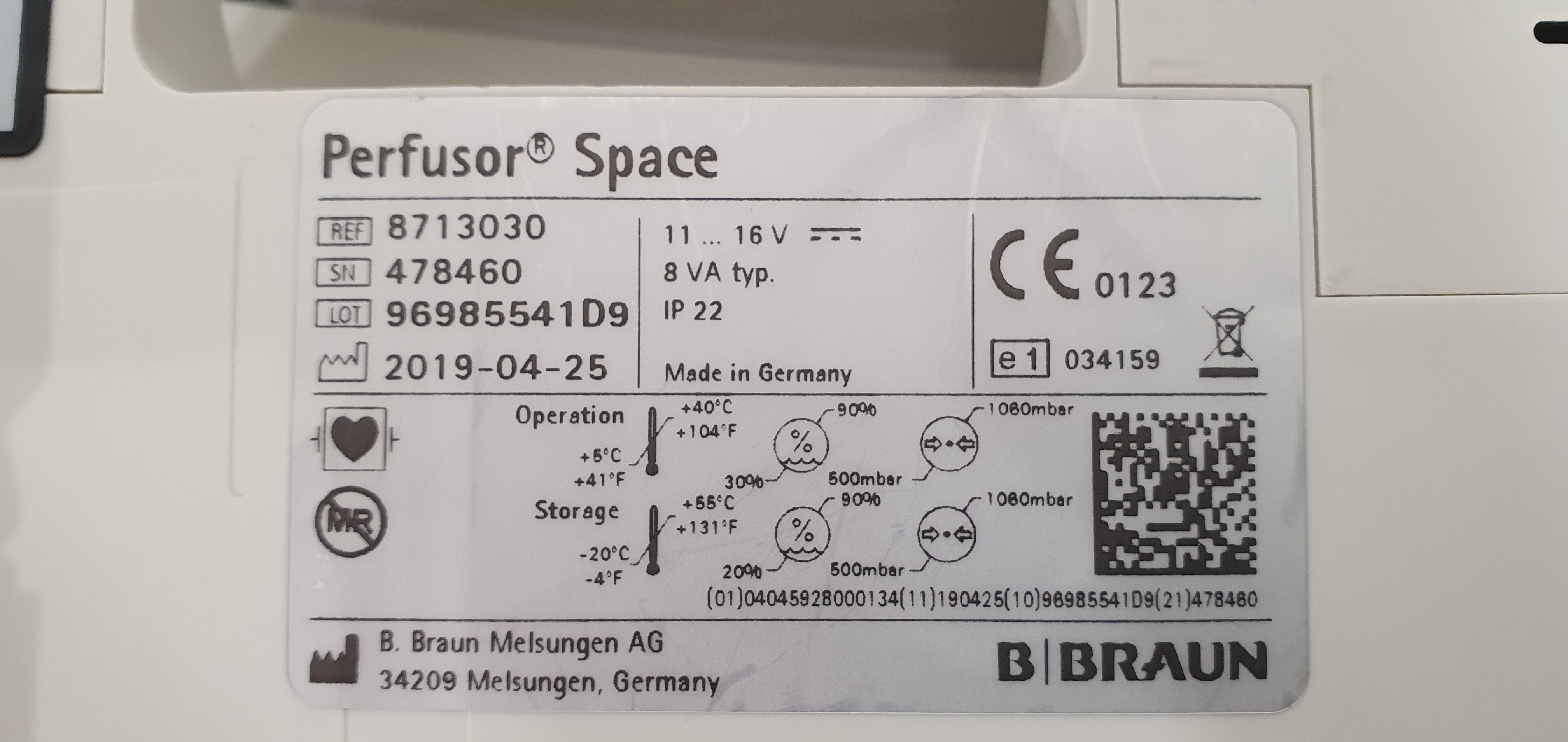 Süstlapump B Braun Perfusor Space – foto 38, Rideen