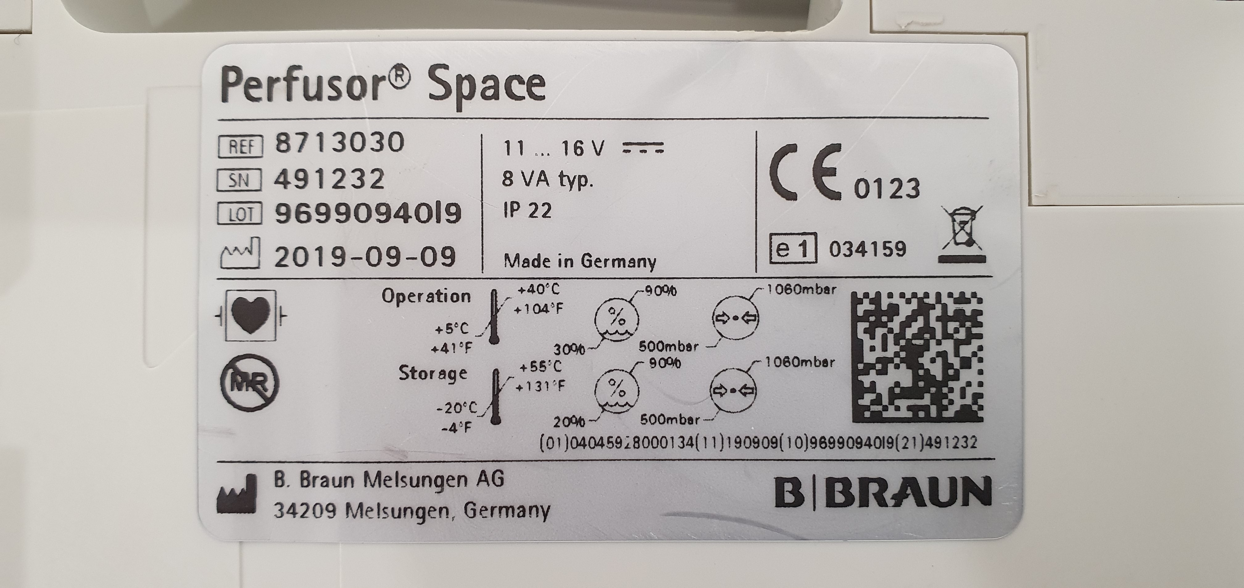 Süstlapump B Braun Perfusor Space – foto 40, Rideen