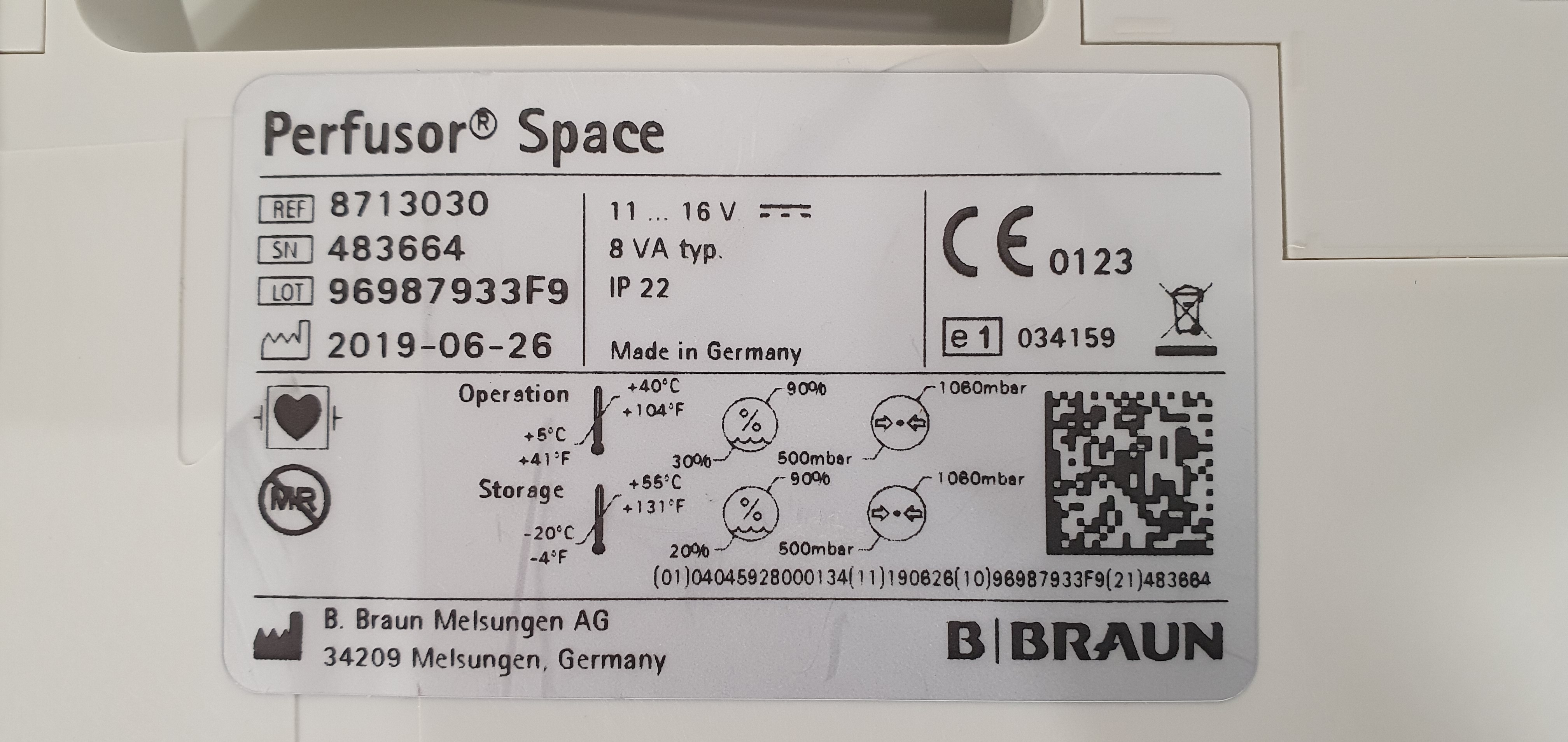Süstlapump B Braun Perfusor Space – foto 42, Rideen