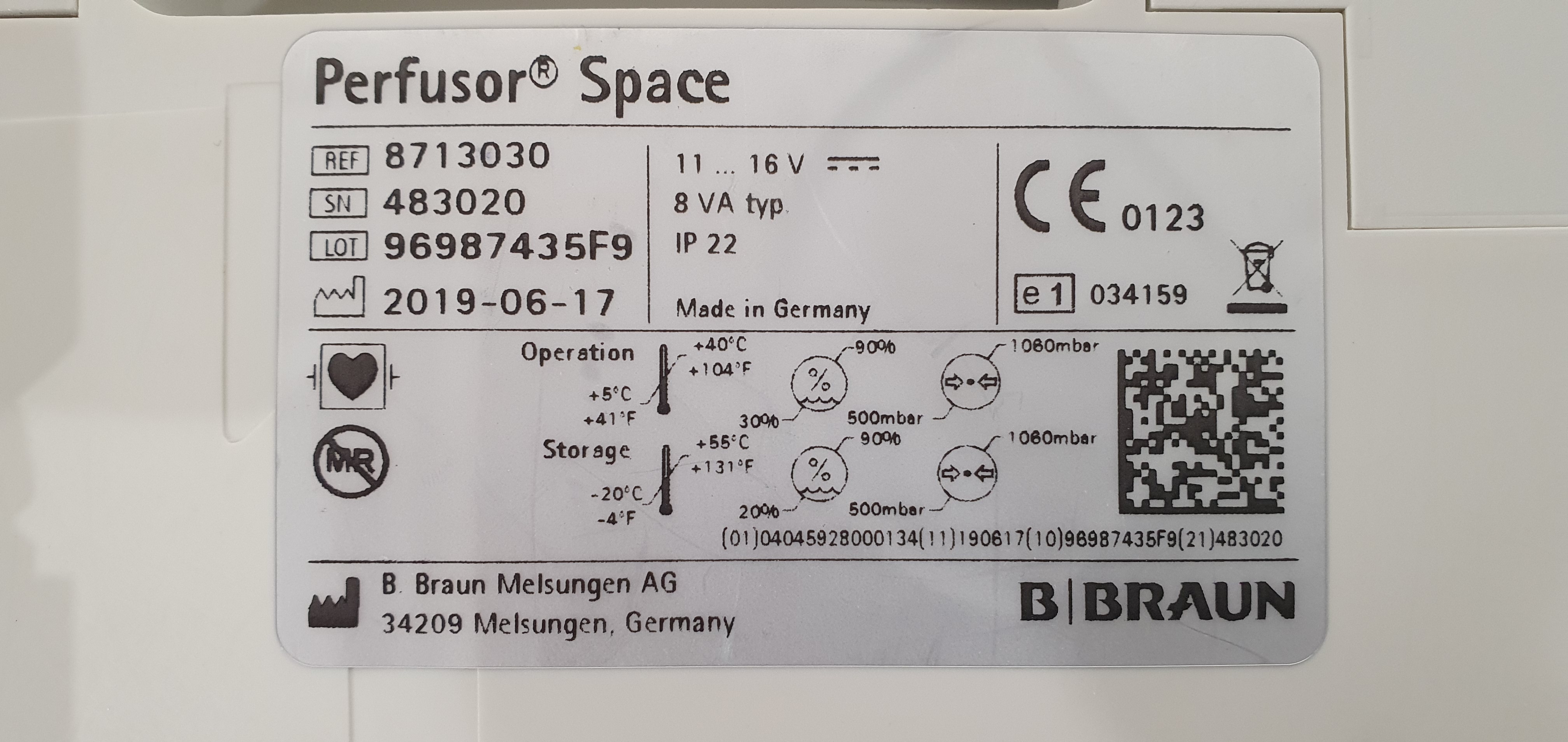 Süstlapump B Braun Perfusor Space – foto 44, Rideen