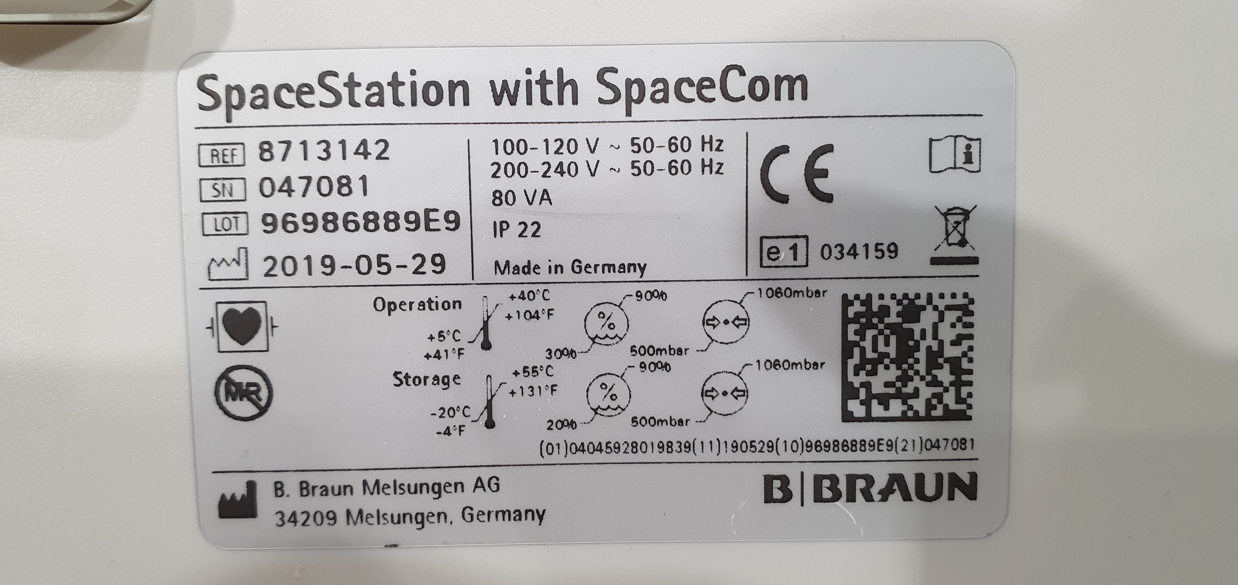 Süstlapump B Braun Perfusor Space – foto 50, Rideen