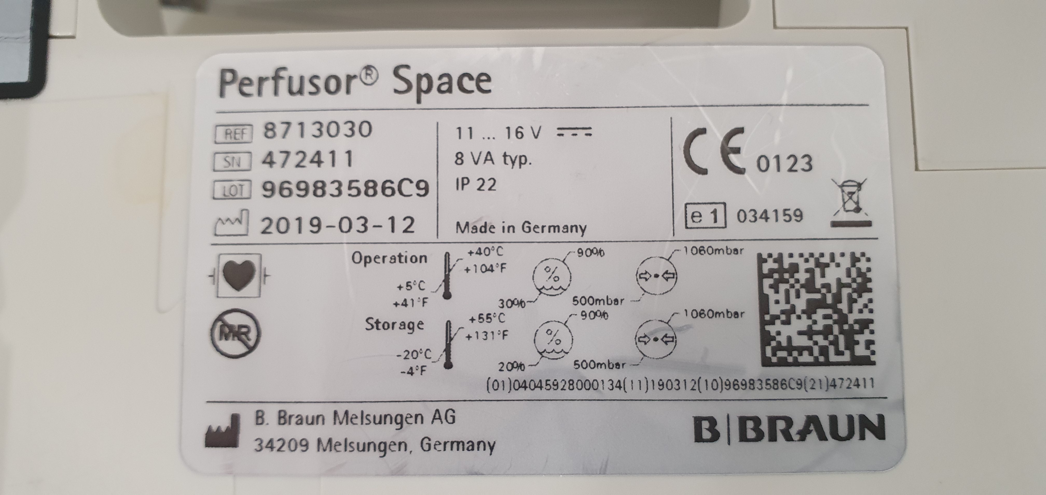 Süstlapump B Braun Perfusor Space – foto 24, Rideen