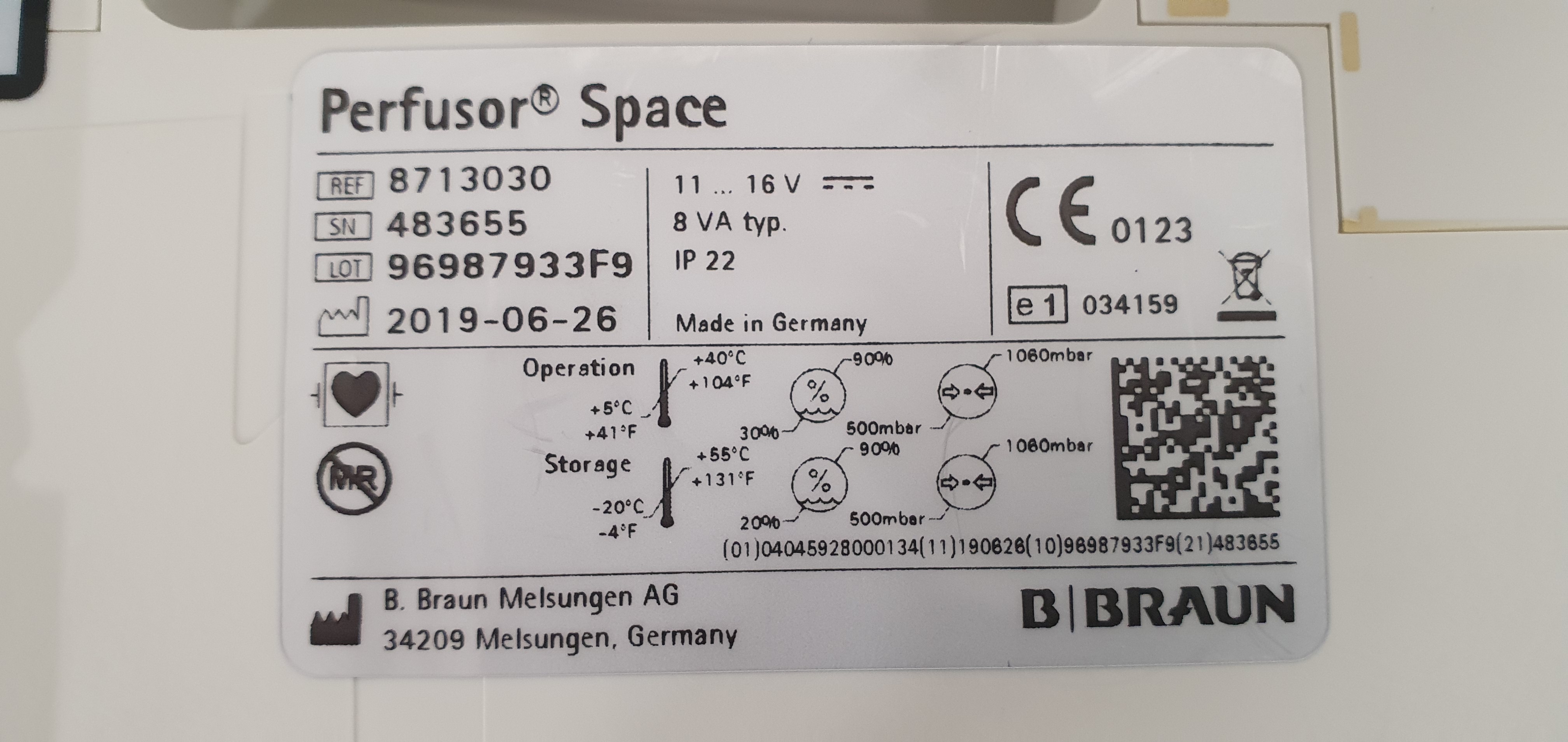 Süstlapump B Braun Perfusor Space – foto 26, Rideen