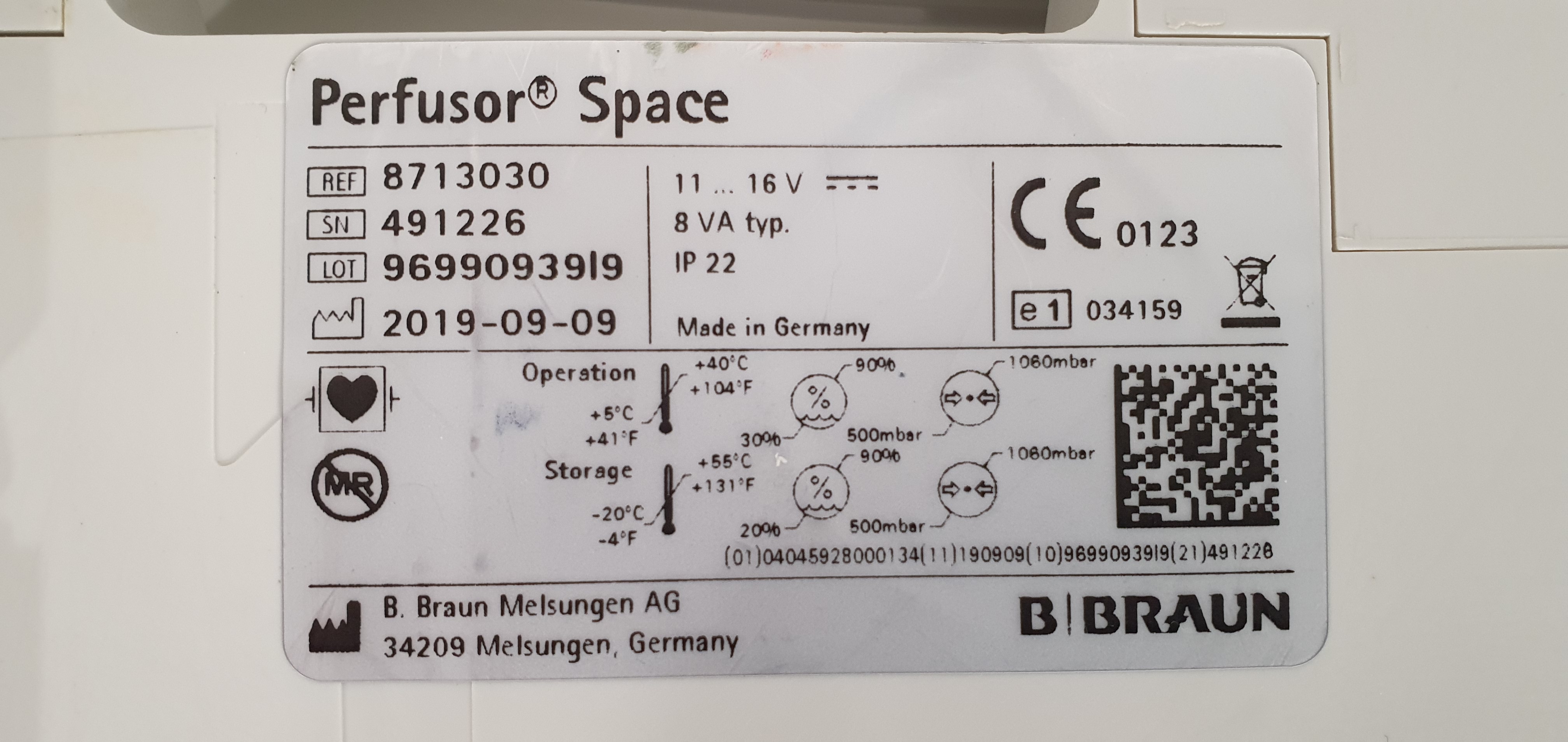 Süstlapump B Braun Perfusor Space – foto 30, Rideen