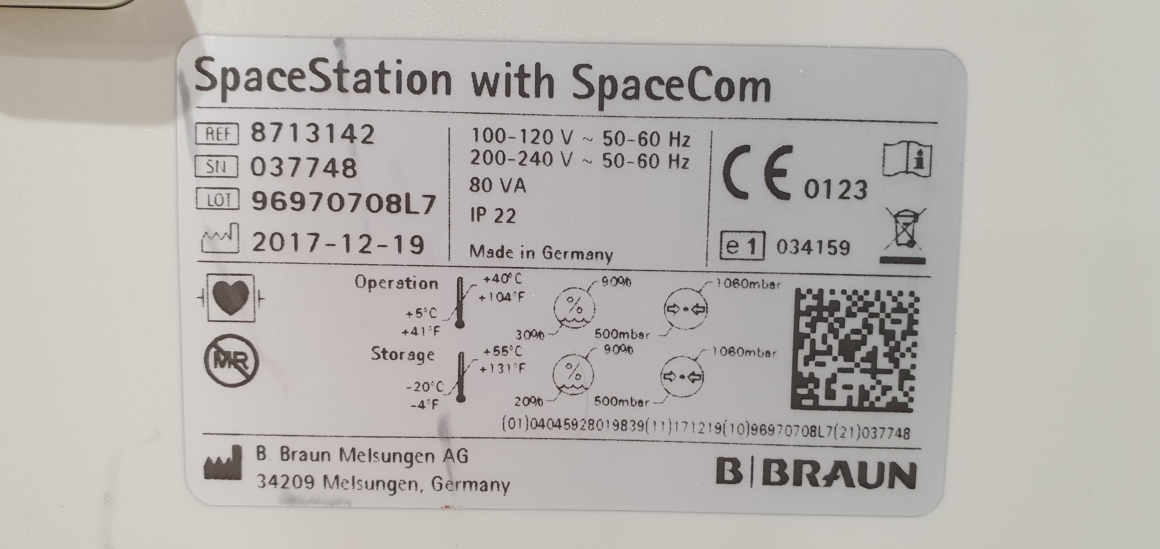 Süstlapump B Braun Perfusor Space – foto 32, Rideen