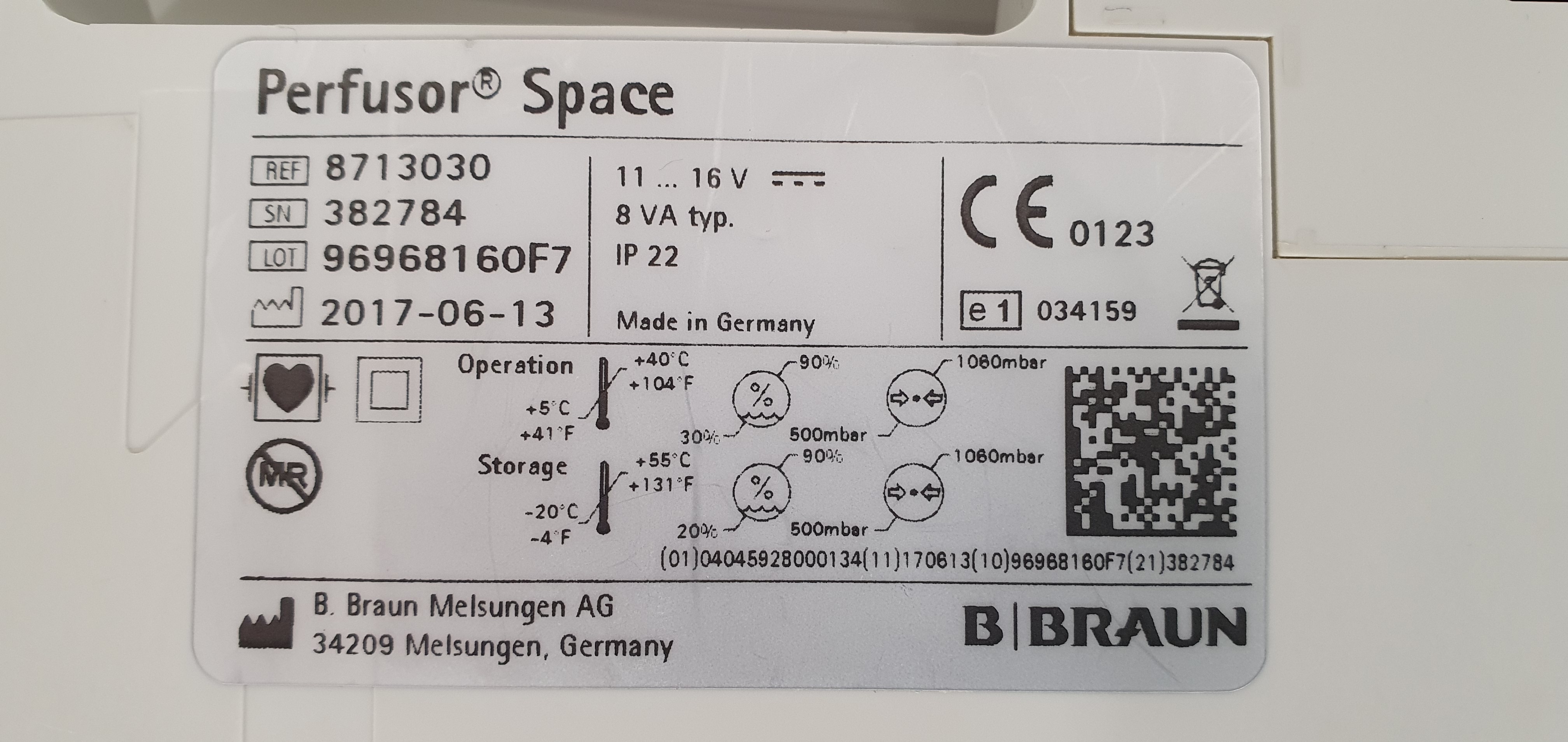 Süstlapump B Braun Perfusor Space – foto 24, Rideen