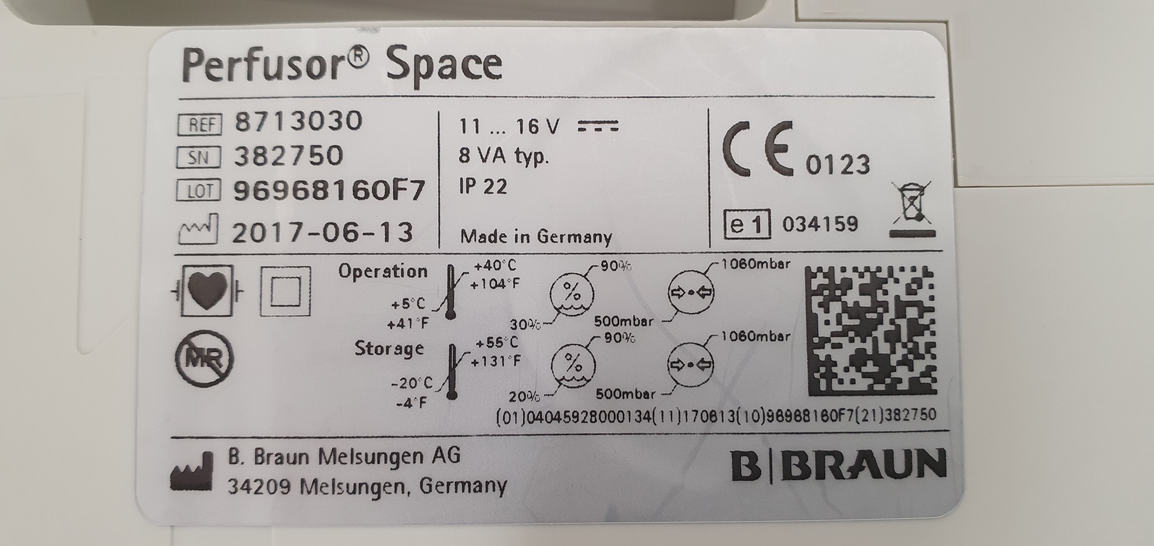 Süstlapump B Braun Perfusor Space – foto 26, Rideen