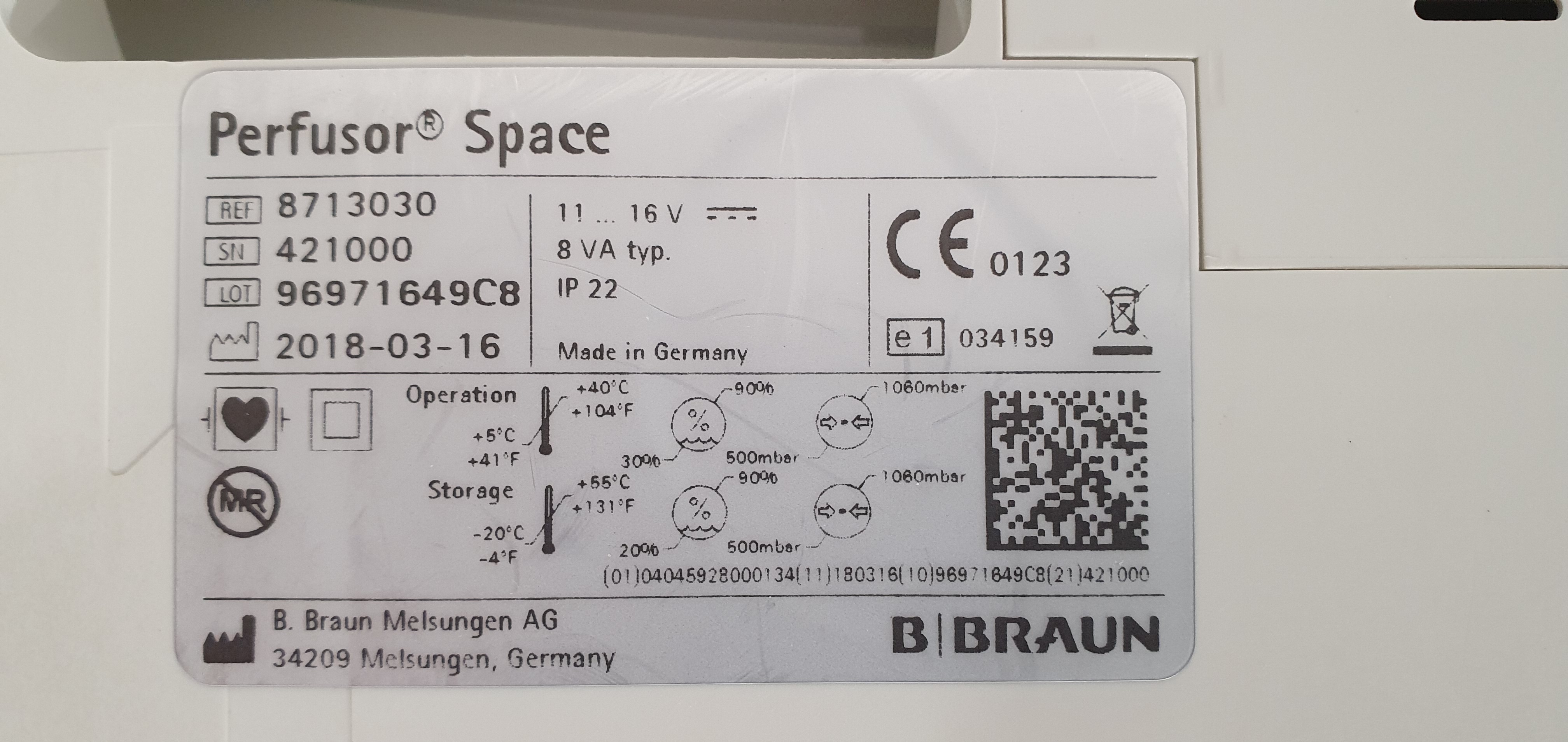 Süstlapump B Braun Perfusor Space – foto 30, Rideen