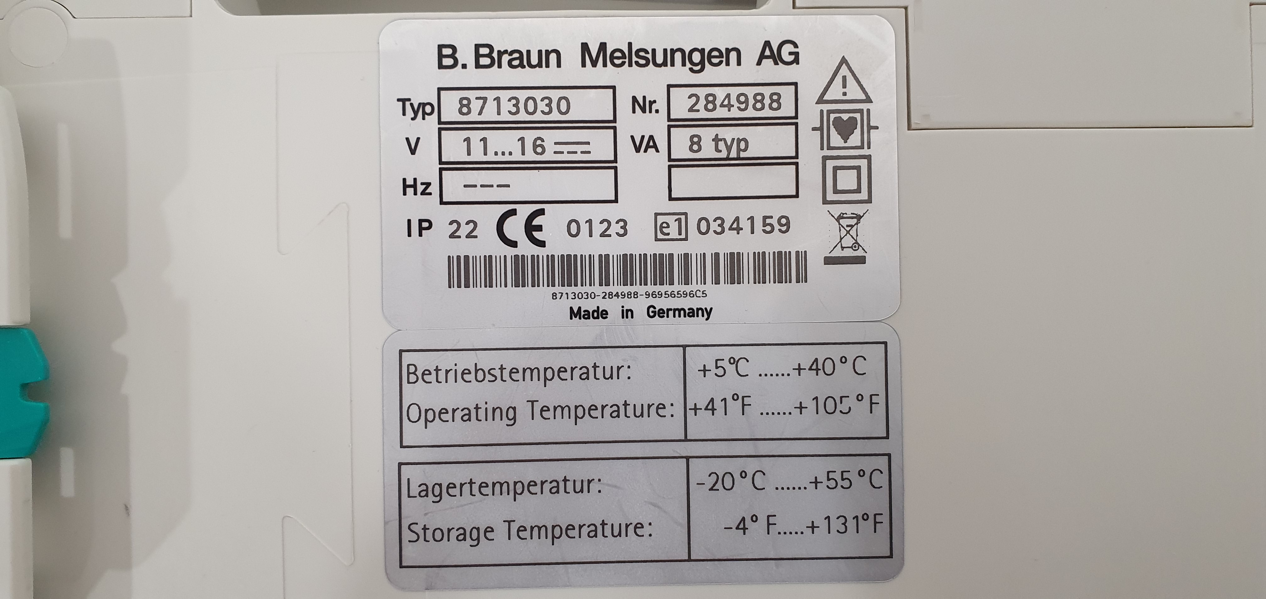 Syringe pump B Braun Perfusor Space – photo 30, Rideen